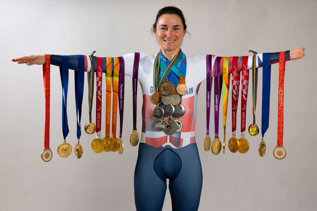 Sarah Storey’s 28 Paralympic medals