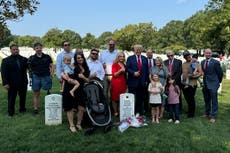 Trump campaign staff accused of clashing with Arlington National Cemetery official