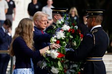 Army backs employee linked to Trump campaign altercation at Arlington Cemetery