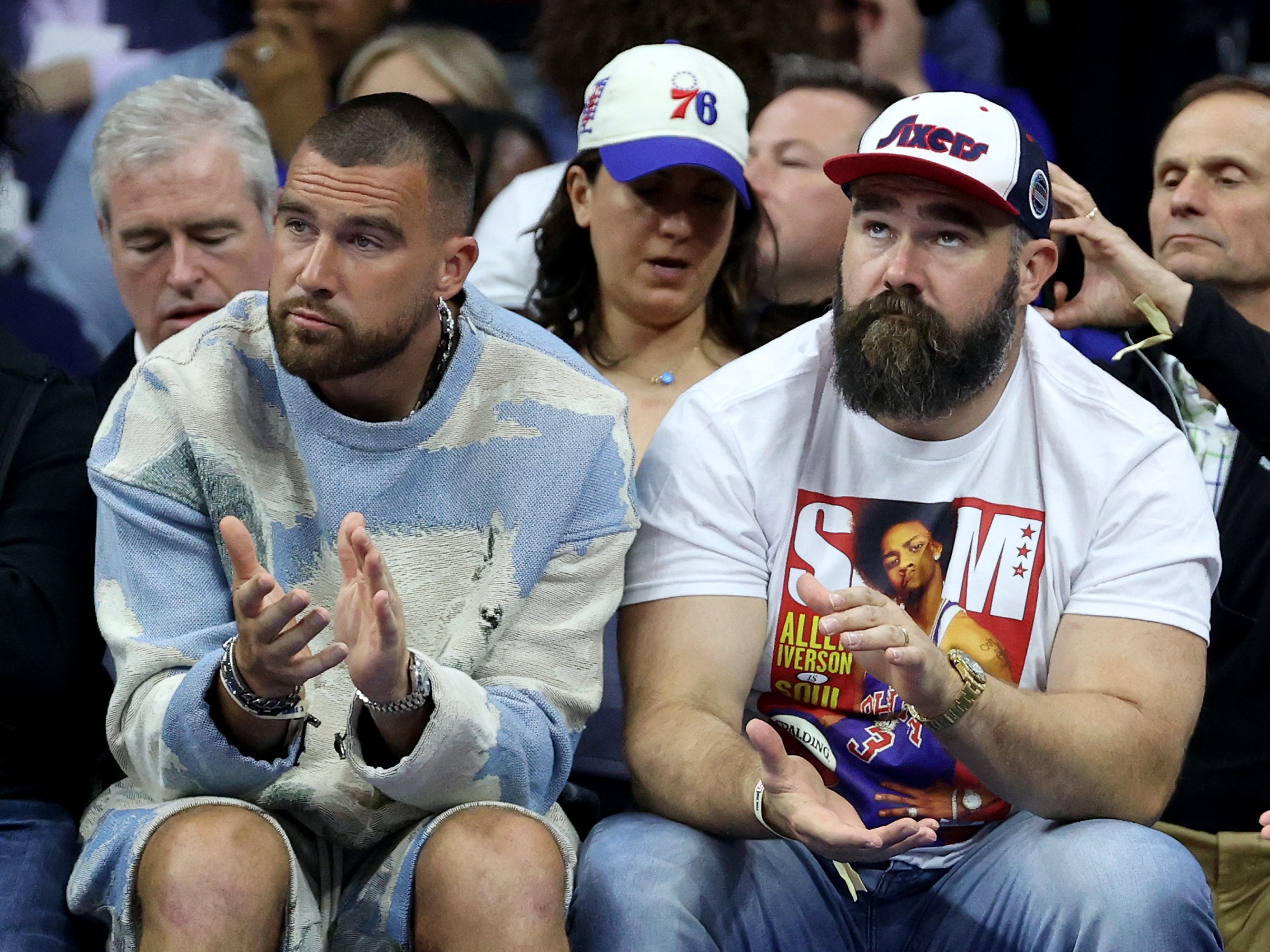 The Kelce brothers