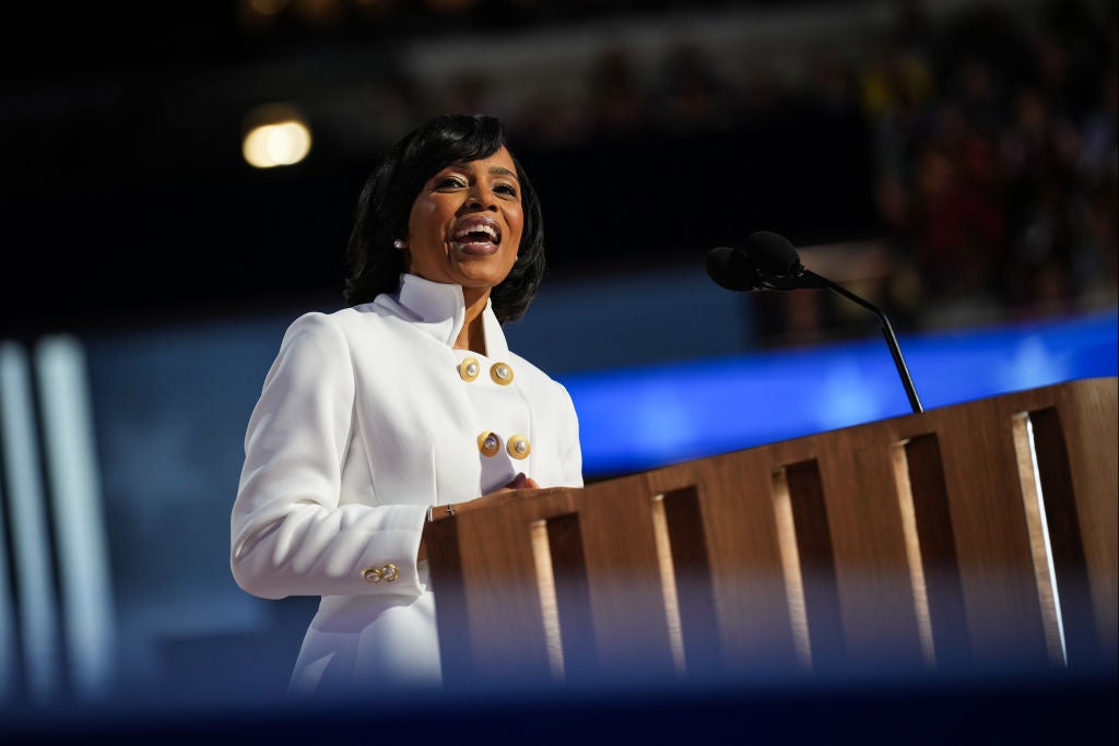 Angela Alsobrooks, the Democratic candidate for Senate in Maryland, was a featured speaker at the Democratic National Convention in August