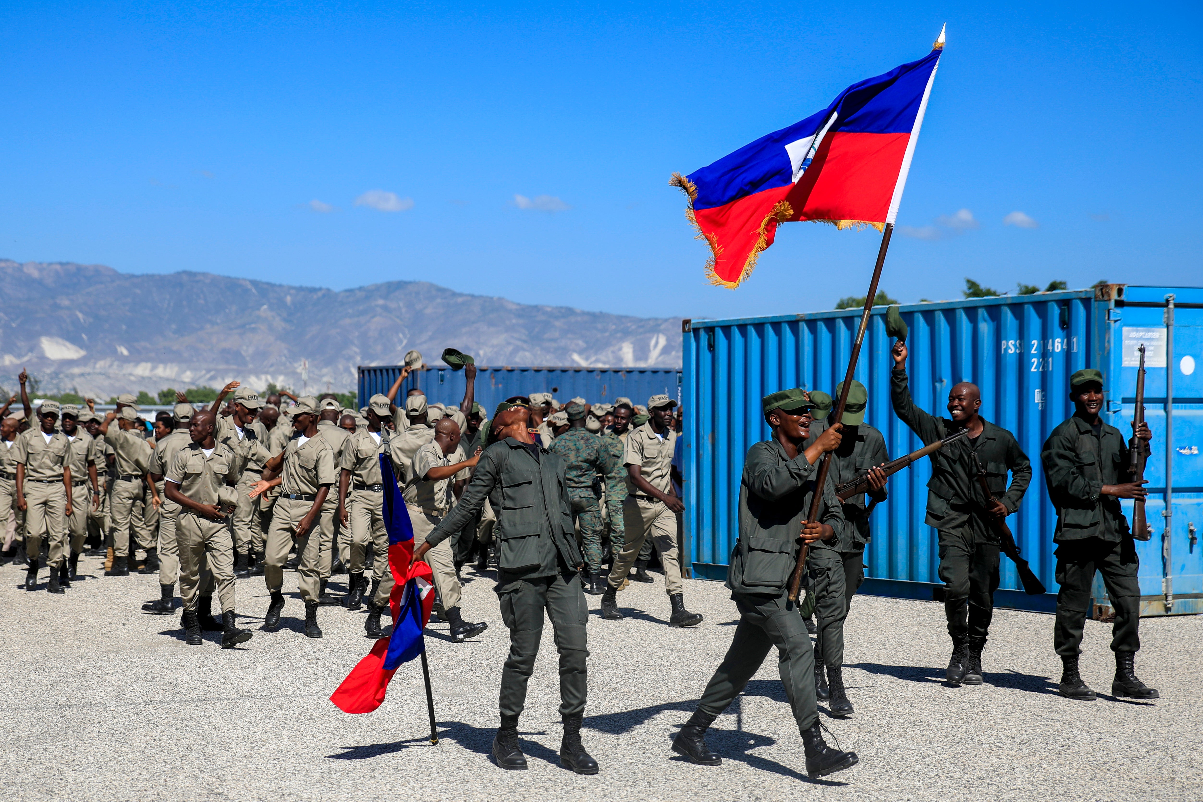 Haiti Military Recruits