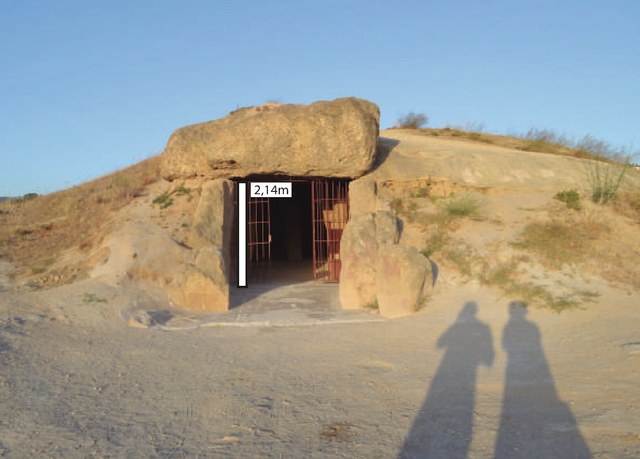 <p>Entrance to Menga</p>