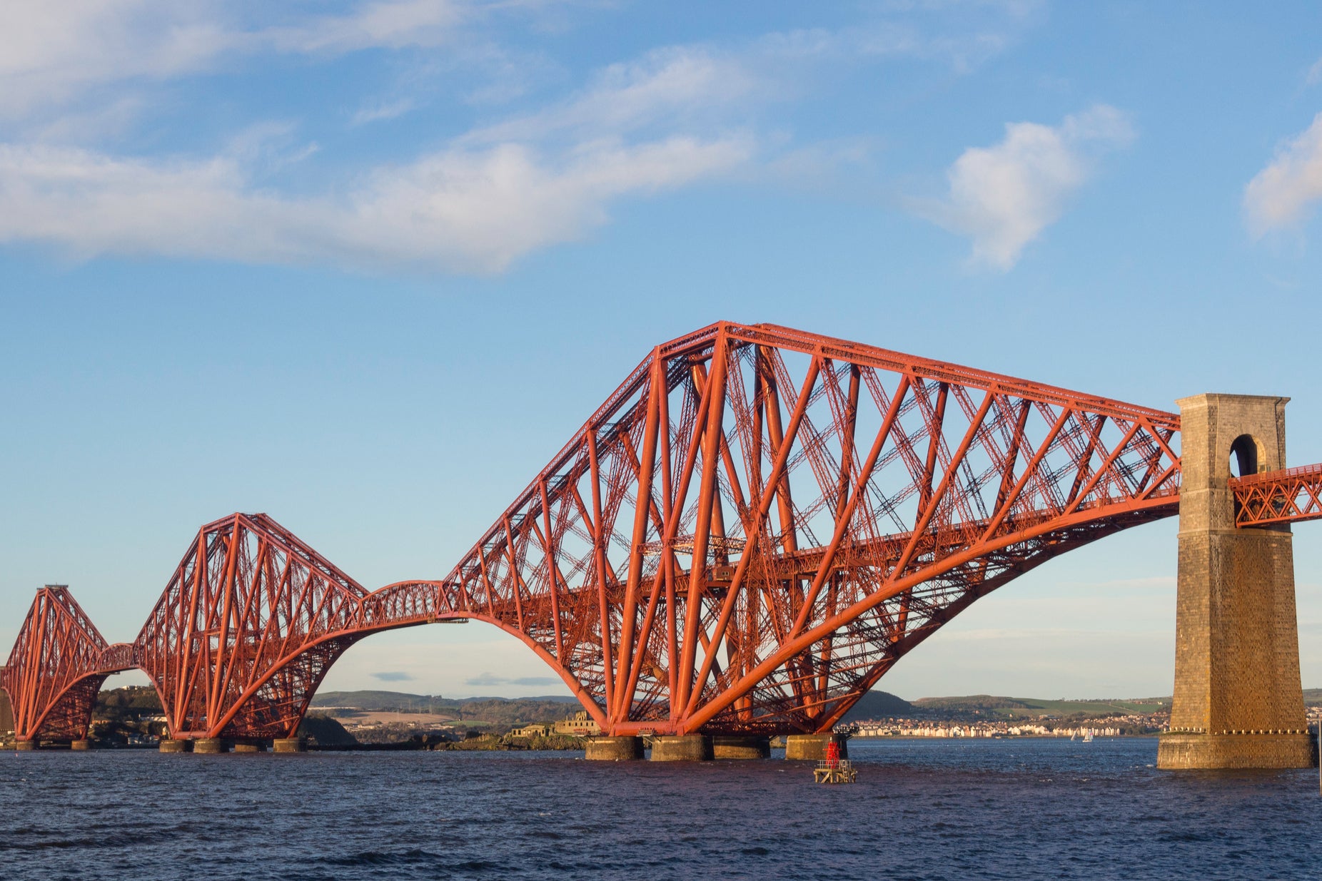 The Forth Bridge is a railway bridge in Scotland