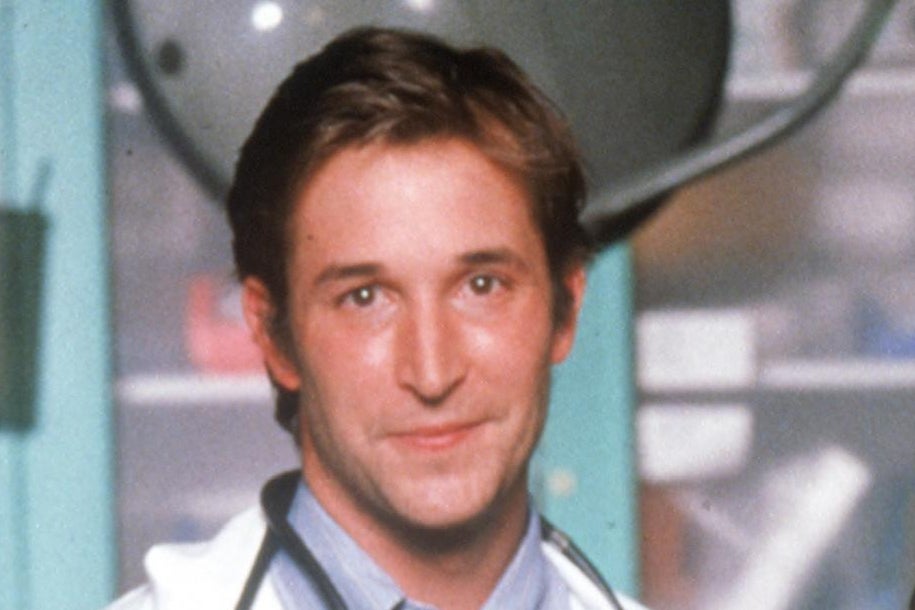 Noah Wyle, pictured promoting ‘ER’ in 2001, is set to lead new hospital series ‘The Pitt'