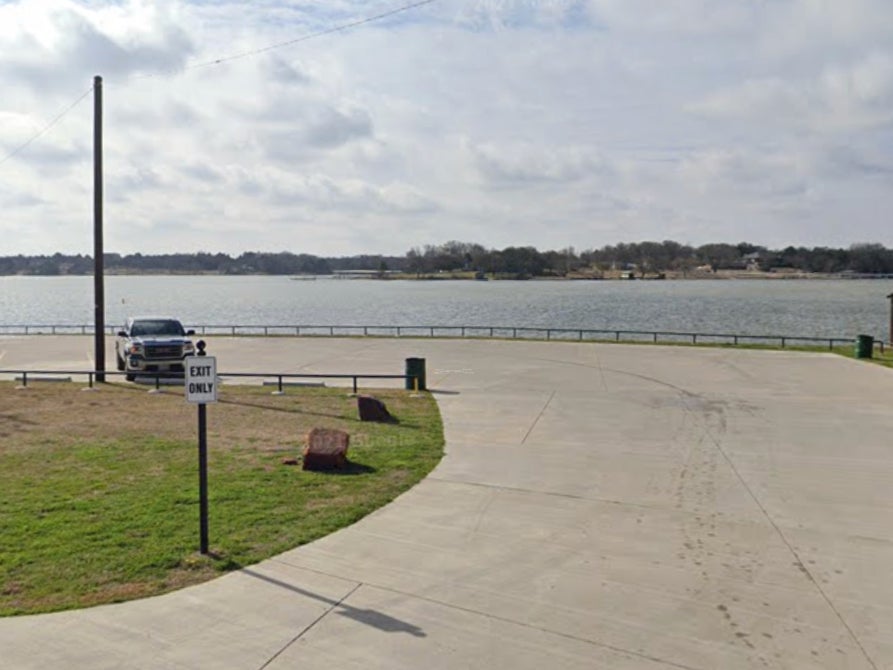 A view of Lake Waxahachie where 21-year-old Lincer Lopez drowned minutes after he was baptized there