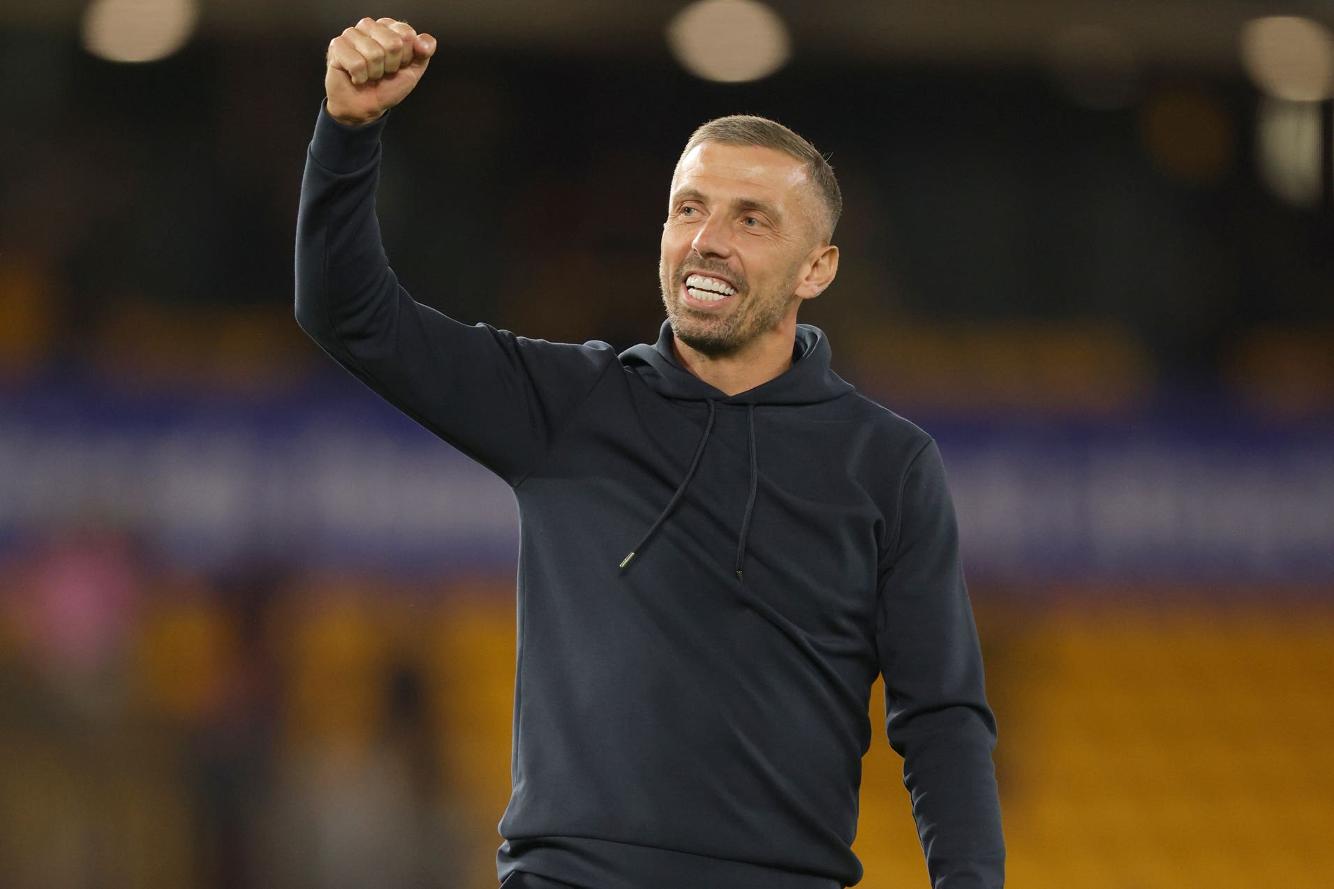 Gary O’Neil was happy to get a first win of the season on the board (Gary Oakley/PA)