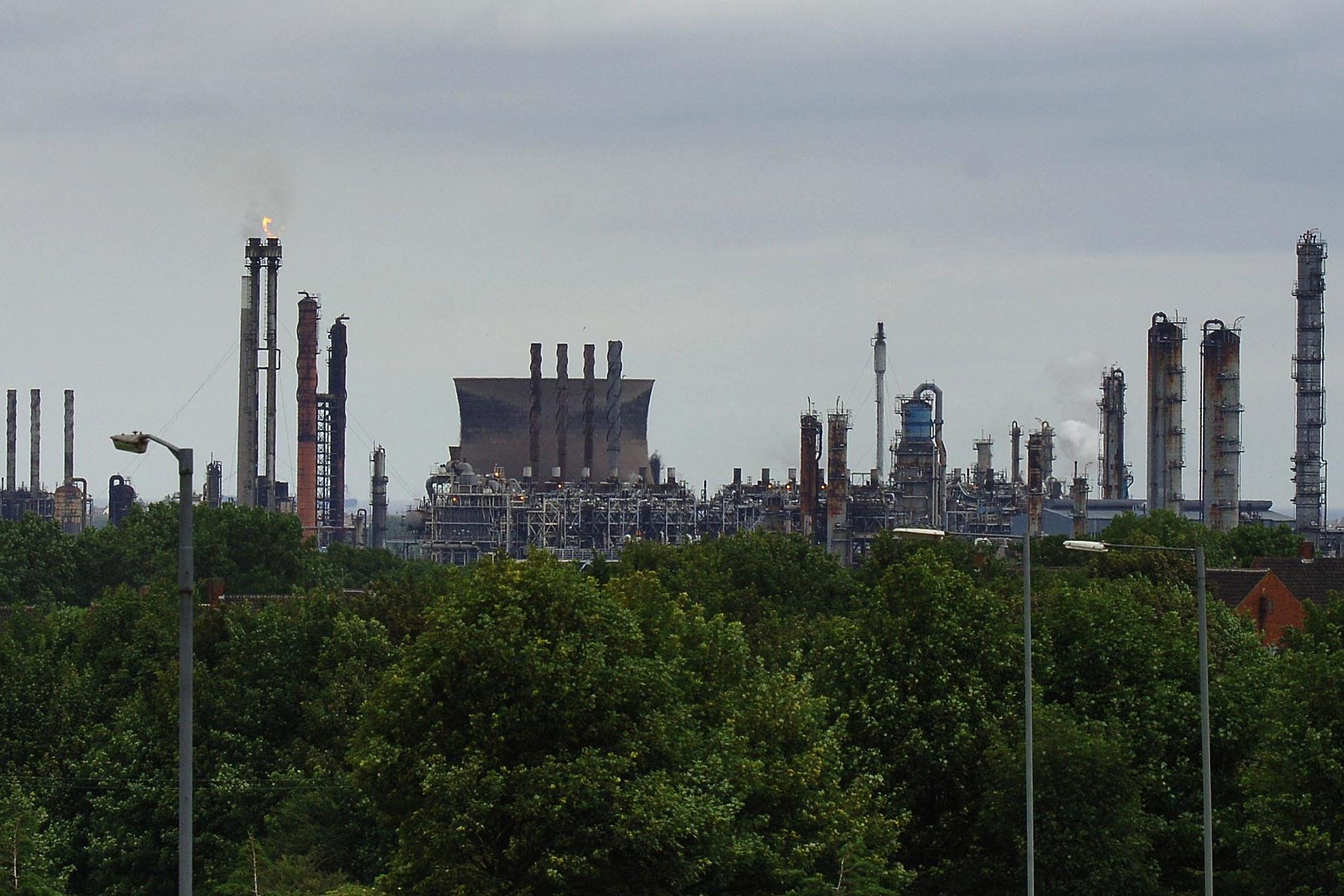 Chemical factories at Wilton, Teesside (John Giles/PA)