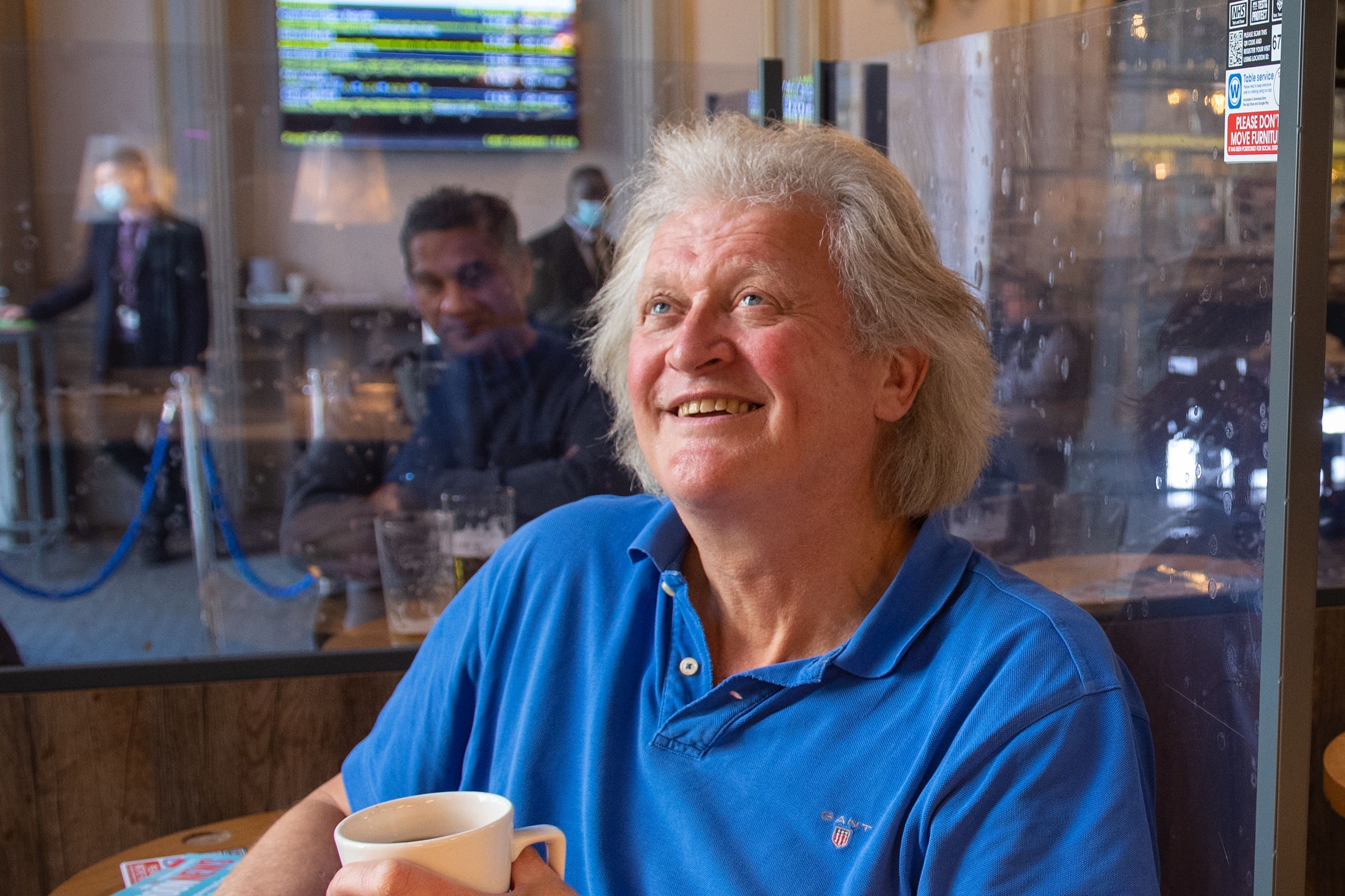 Founder and Chairman of JD Wetherspoon, Tim Martin (Dominic Lipinski/PA)