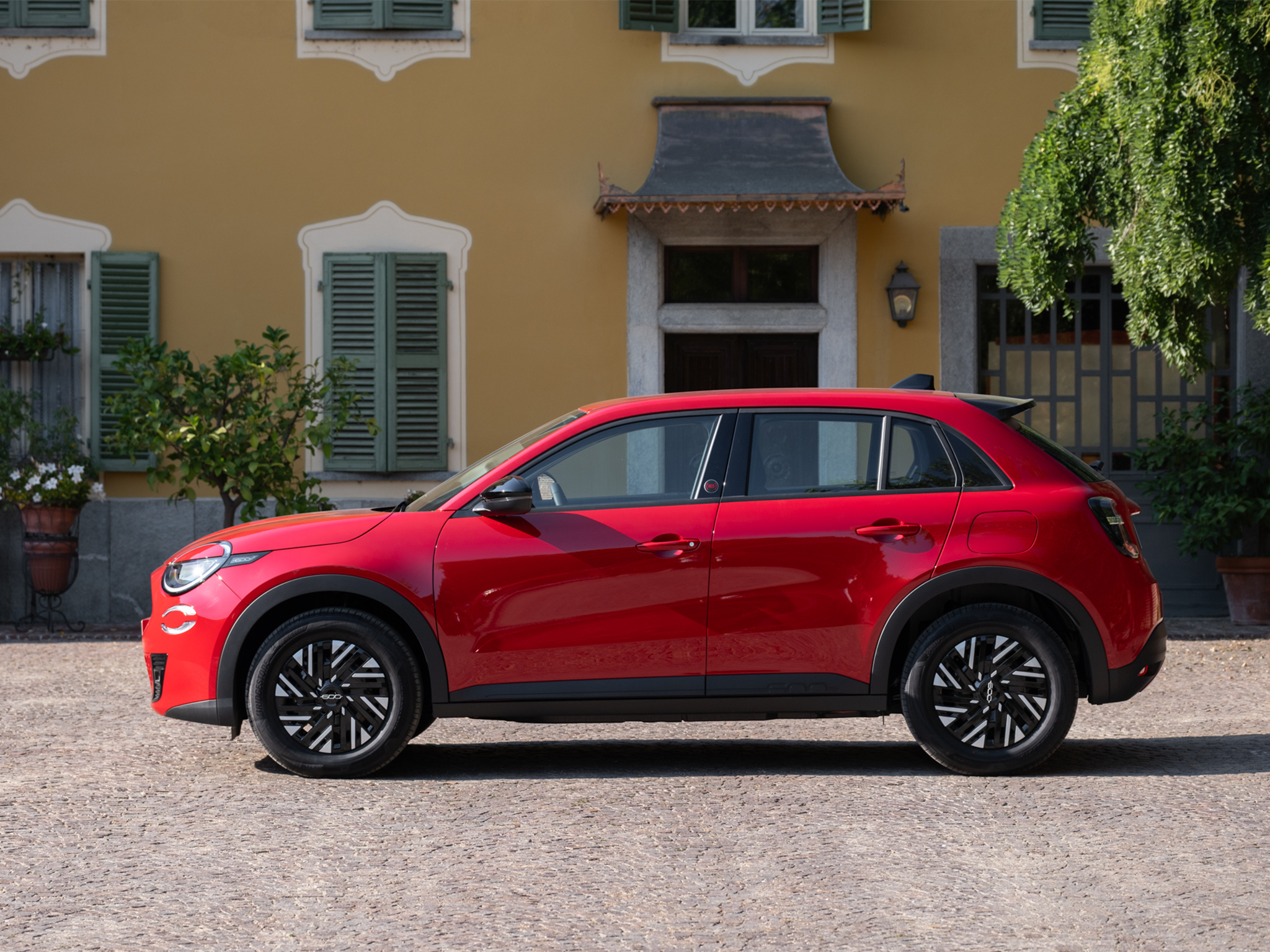 100kW DC charging means the Fiat 600 can charge from 20 to 80 per cent in under half an hour