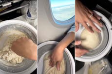 Passenger makes sourdough loaf during flight sparking furious online reaction