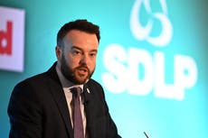 Tributes paid to outgoing SDLP leader Colum Eastwood