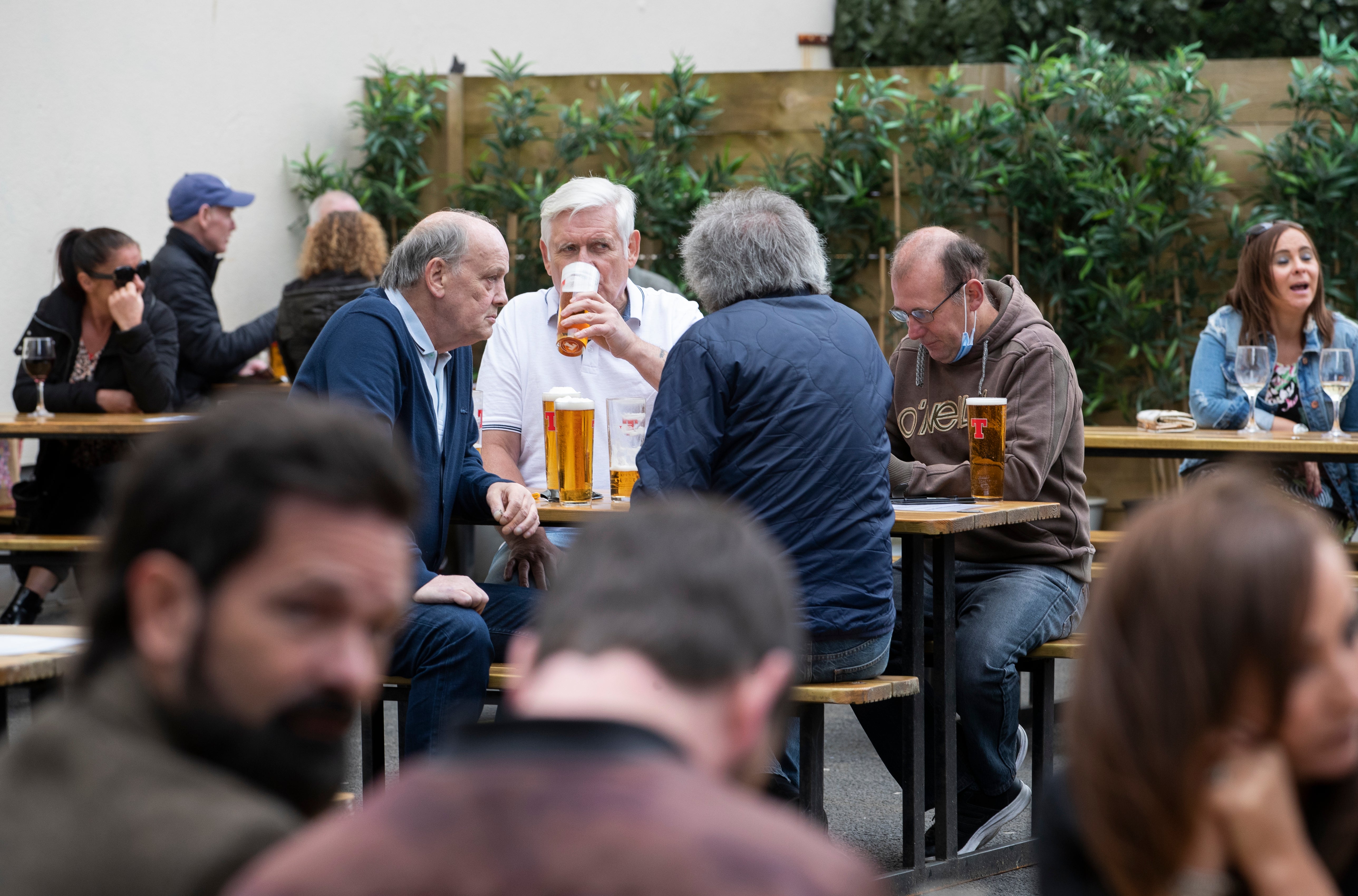 Greene King pubs will begin offering £2 pints for a limited time (Jane Barlow/PA)