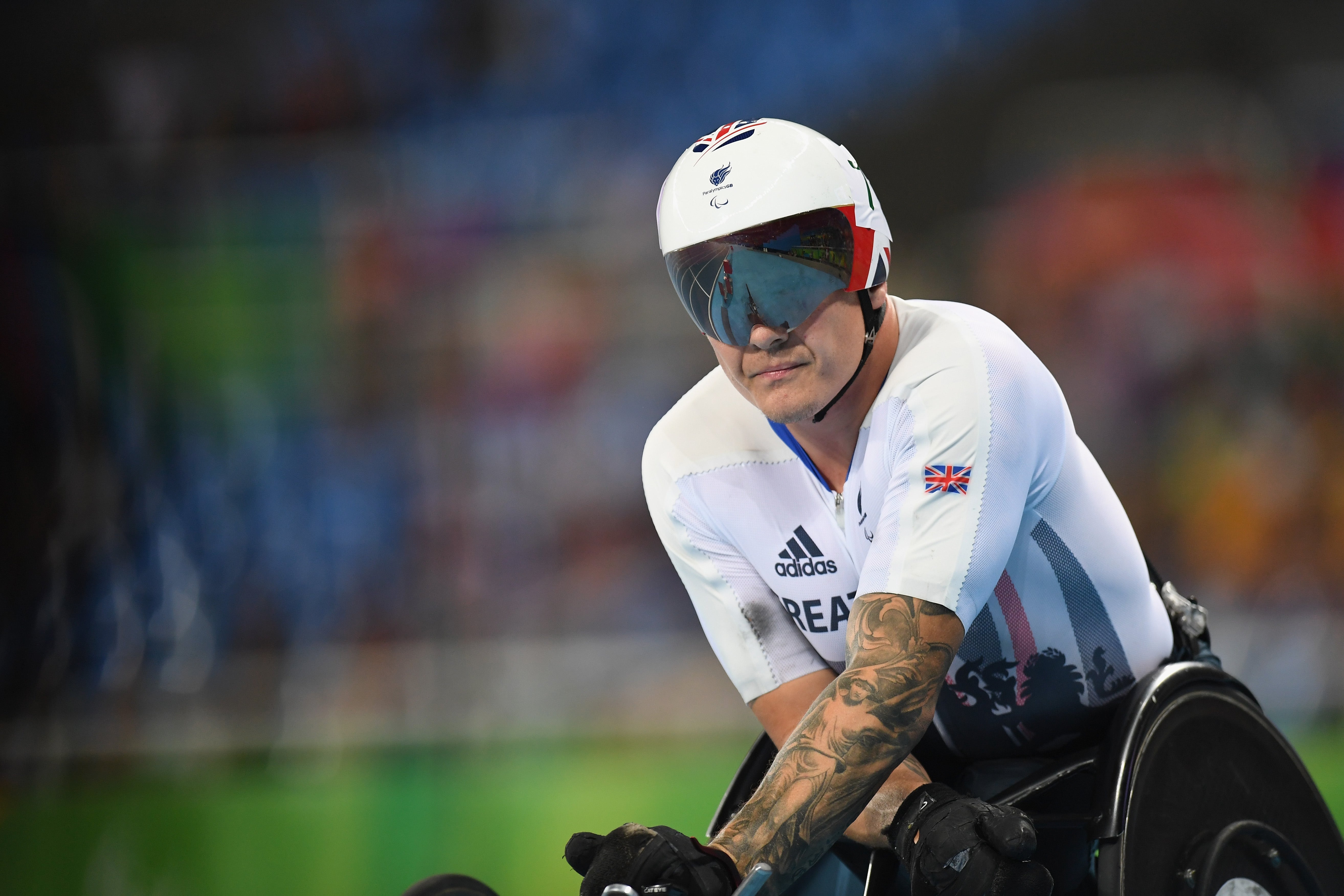 Weir reacts after competing in the men’s 1500m in Rio