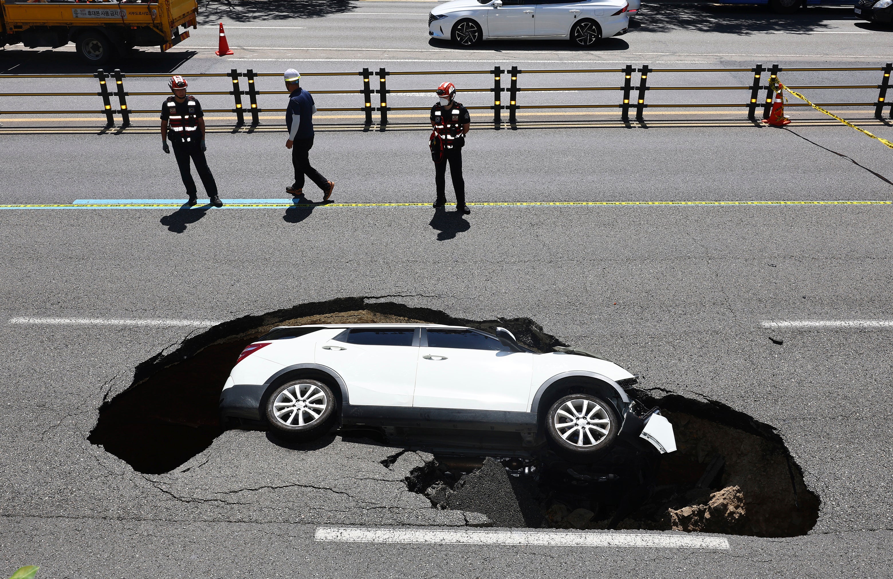 South Korea Sinkhole