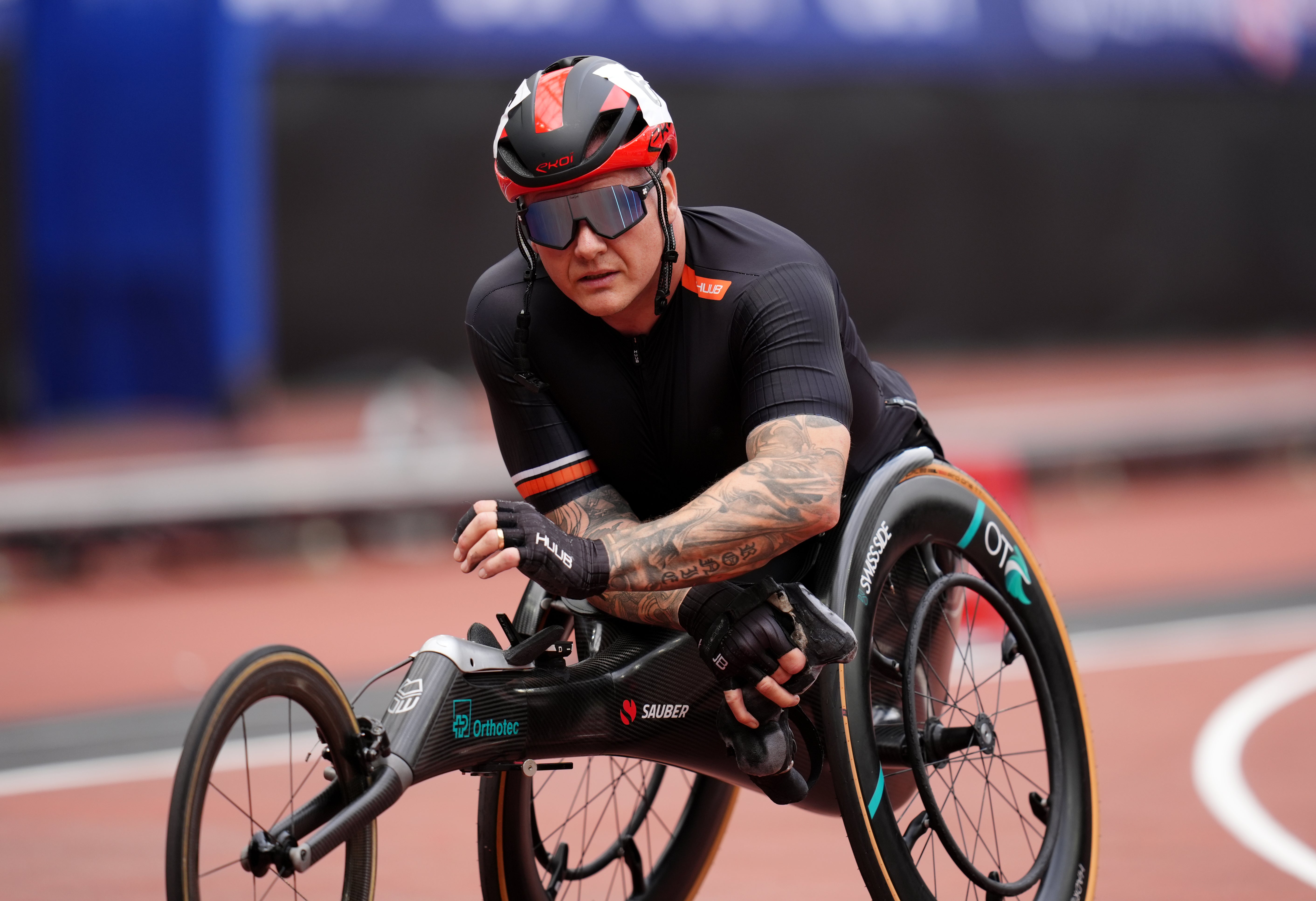 David Weir will compete in Paris with a state-of-the-art wheelchair