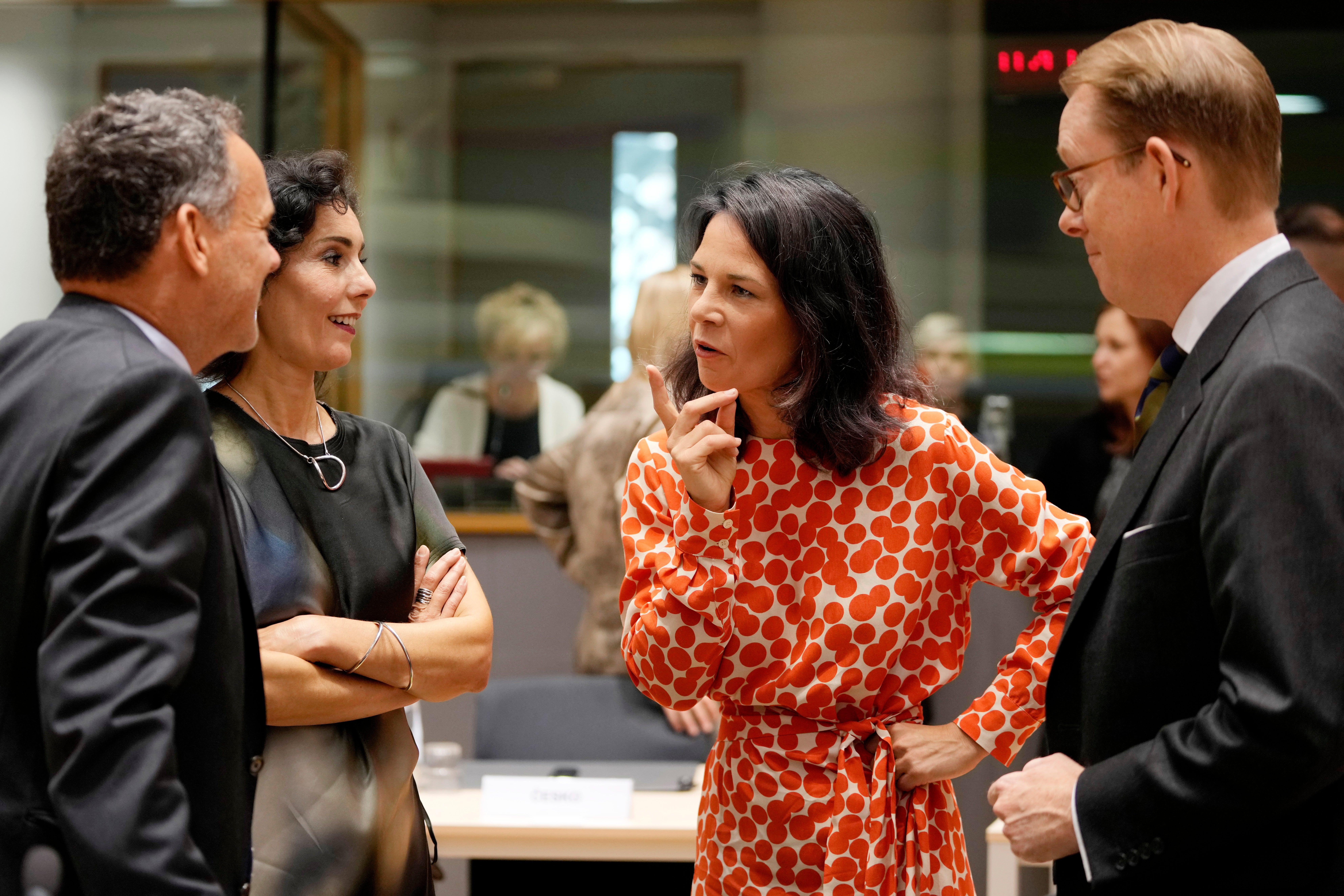 Belgium EU Foreign Ministers