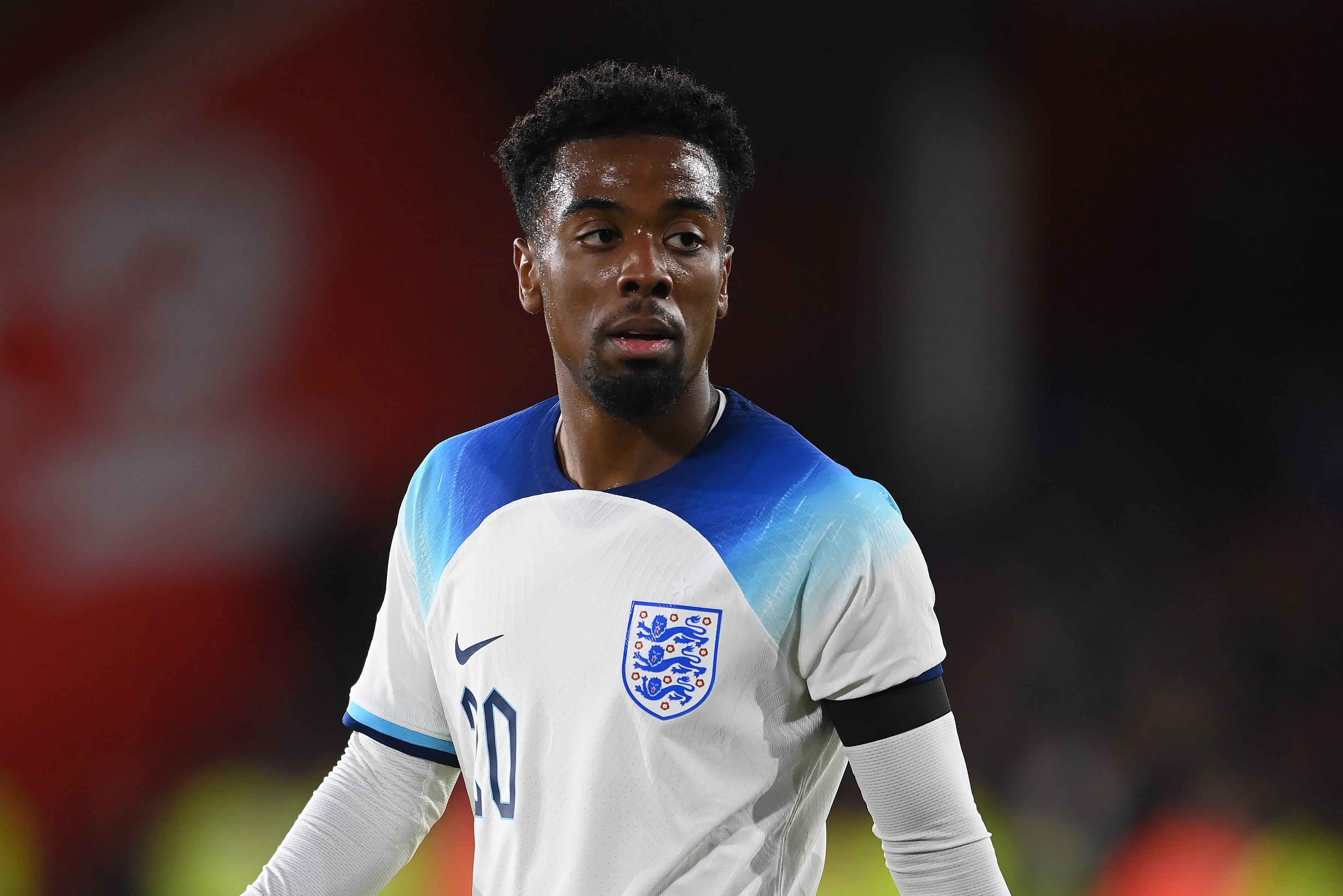 Angel Gomes has represented England extensively in age group football