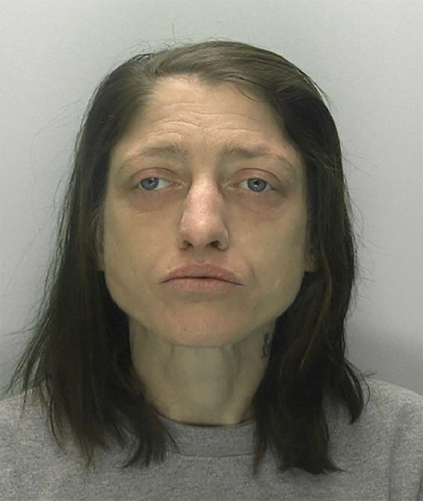 Hawkins, a homeless drug addict, was jailed for six years at Gloucester Crown Court on Thursday.