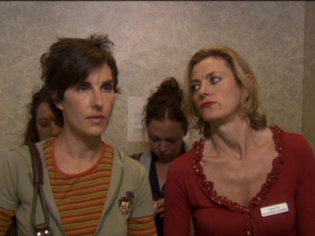 Tamsin Greig and Pippa Haywood in ‘Green Wing’