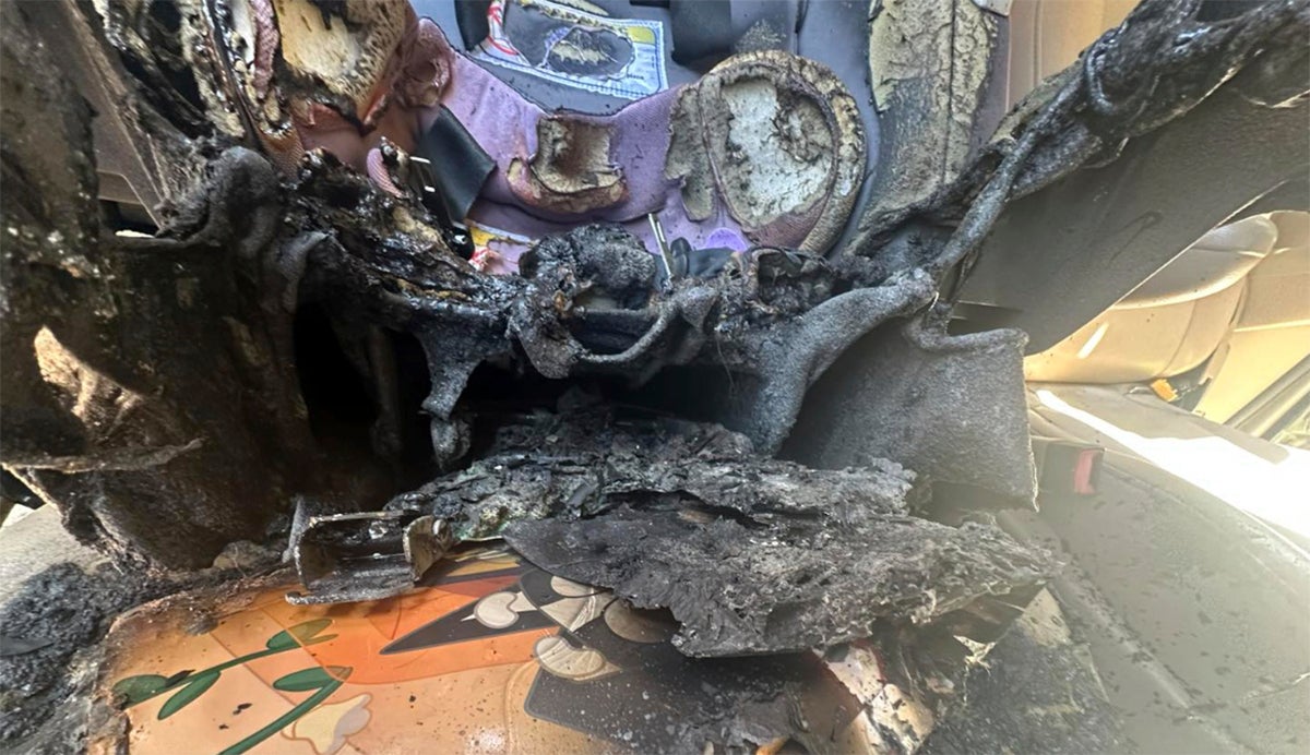 North Carolina Car Seat Fire