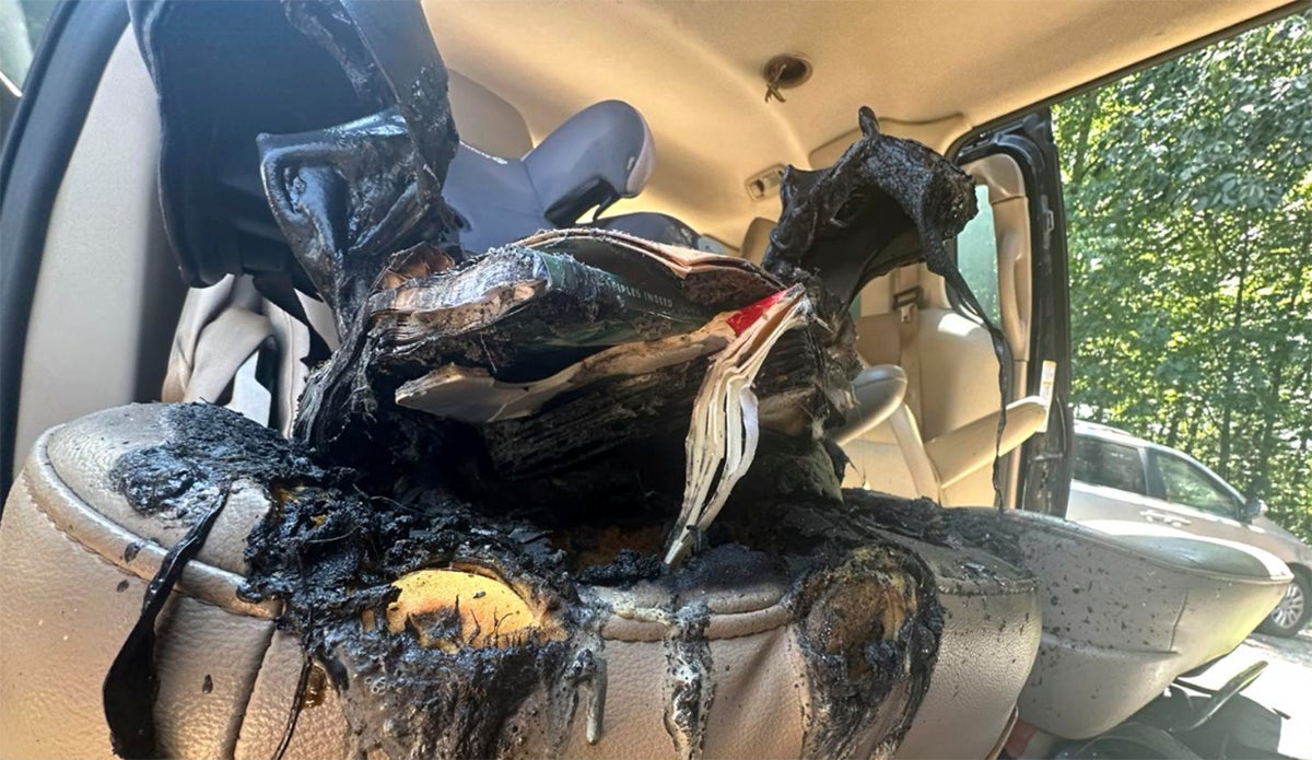 North Carolina Car Seat Fire