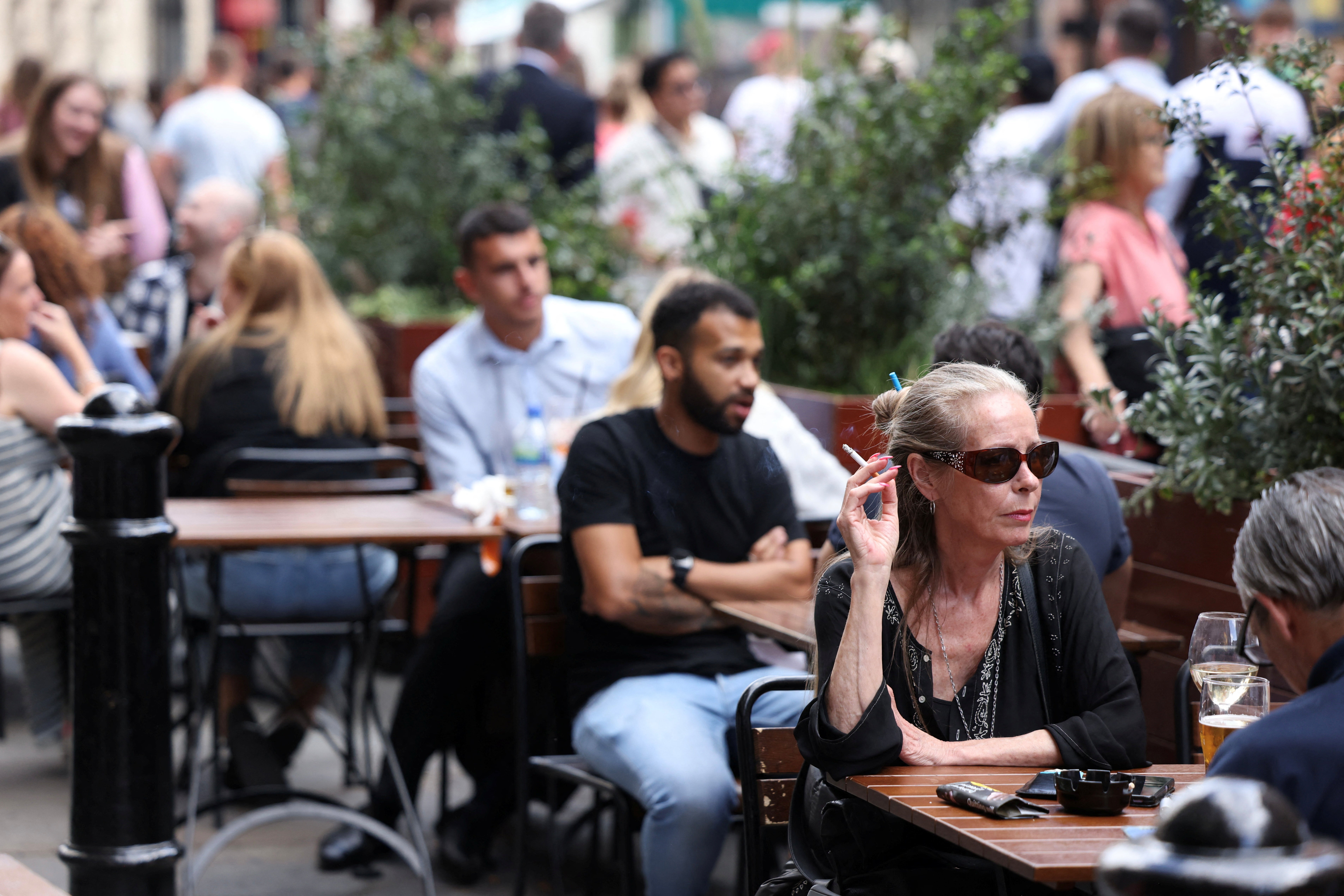 Smoking on pub and restaurant terraces could soon be a thing of the past