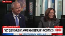 Harris shares ‘TMI’ on how she learned Biden was exiting race in sit-down interview