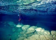 25-foot submerged bridge made by ancient humans discovered in a Spanish cave