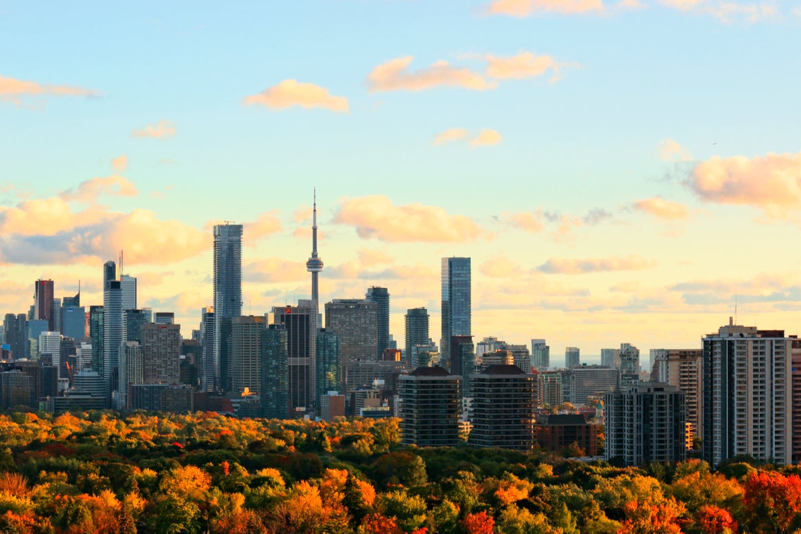 Fall flights to Toronto are over 25 per cent less than the summer