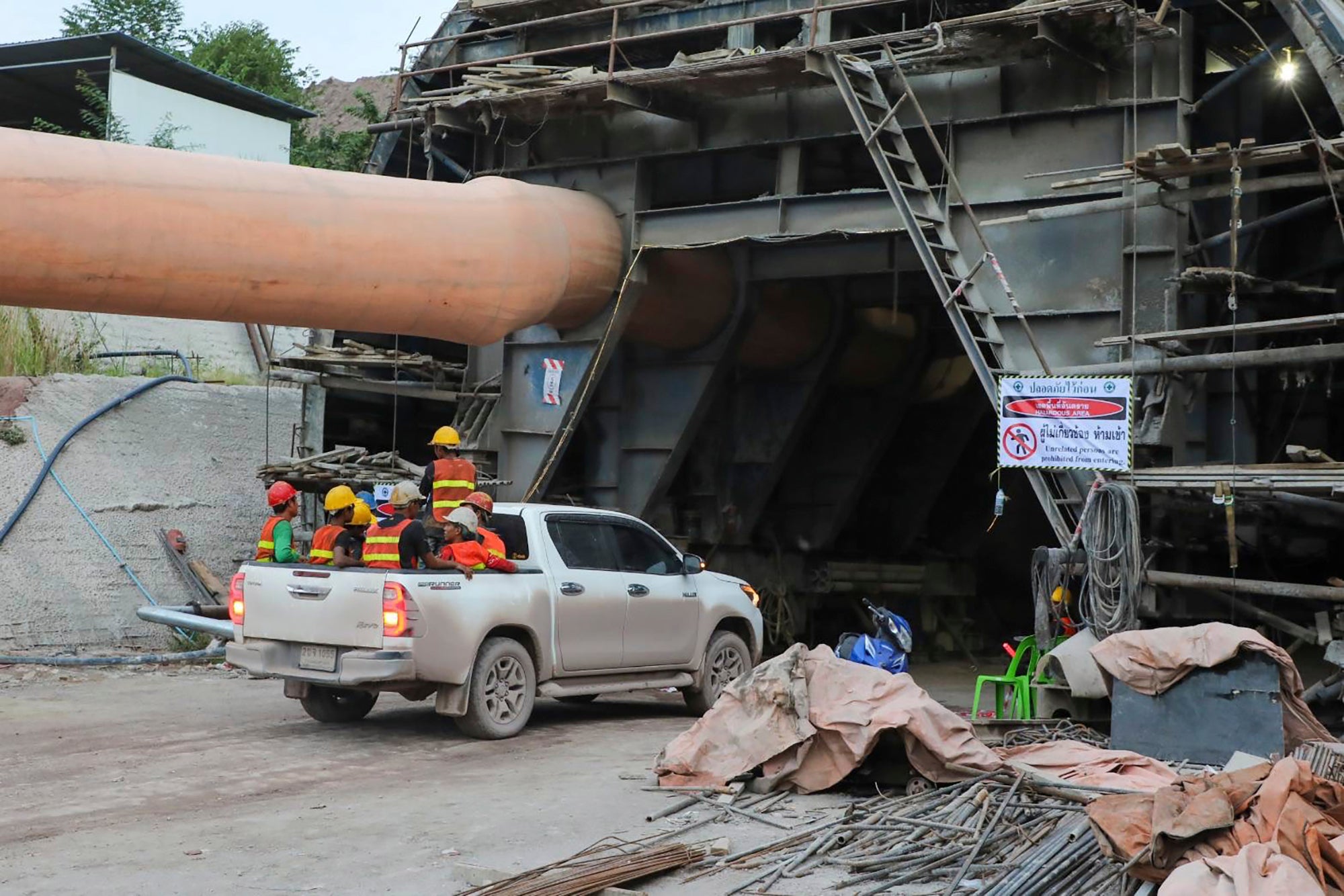 Thailand Tunnel Collapse