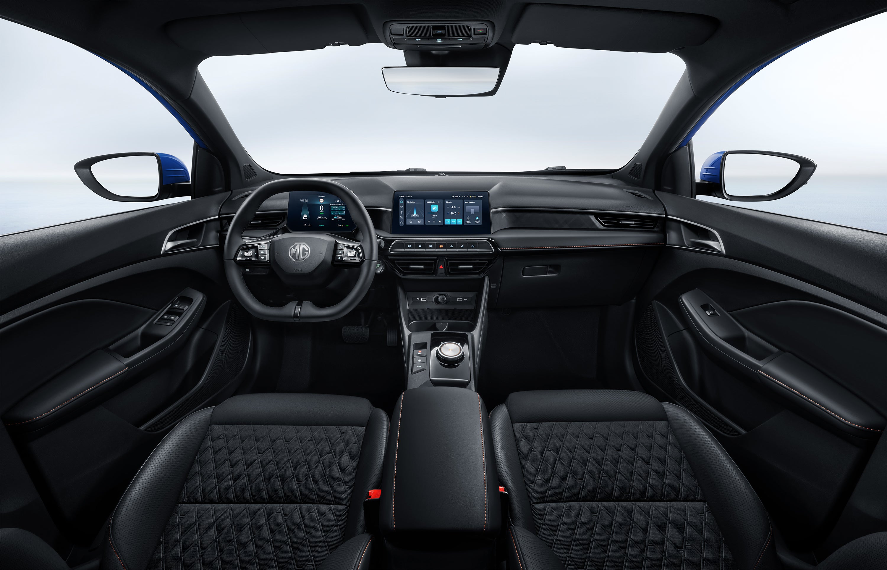 All models have a 10.25-inch infotainment screen and a 7-inch driver display