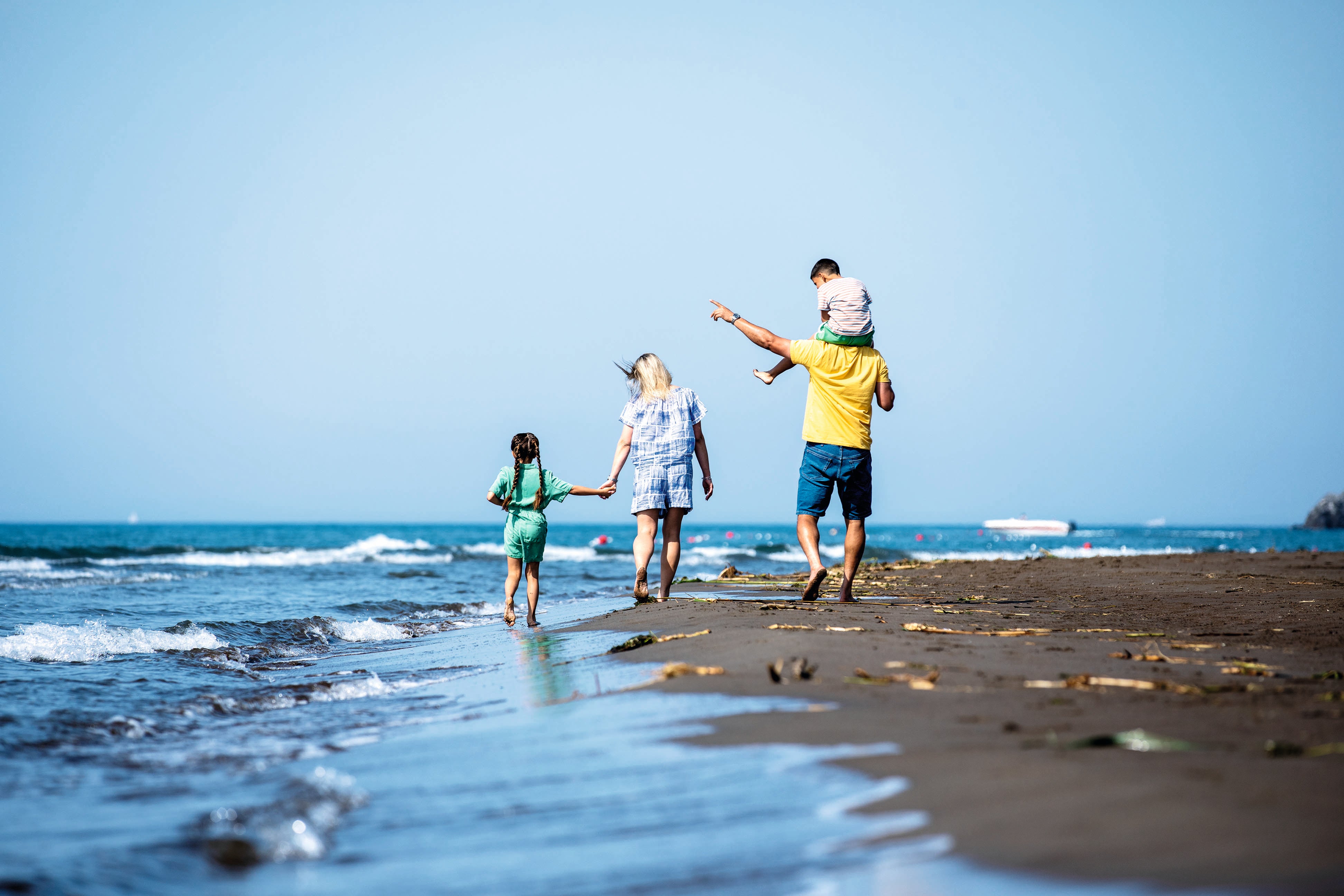 Içmeler Beach has been awarded Blue Flag status and is a very popular spot for swimmers and seaside frolickers