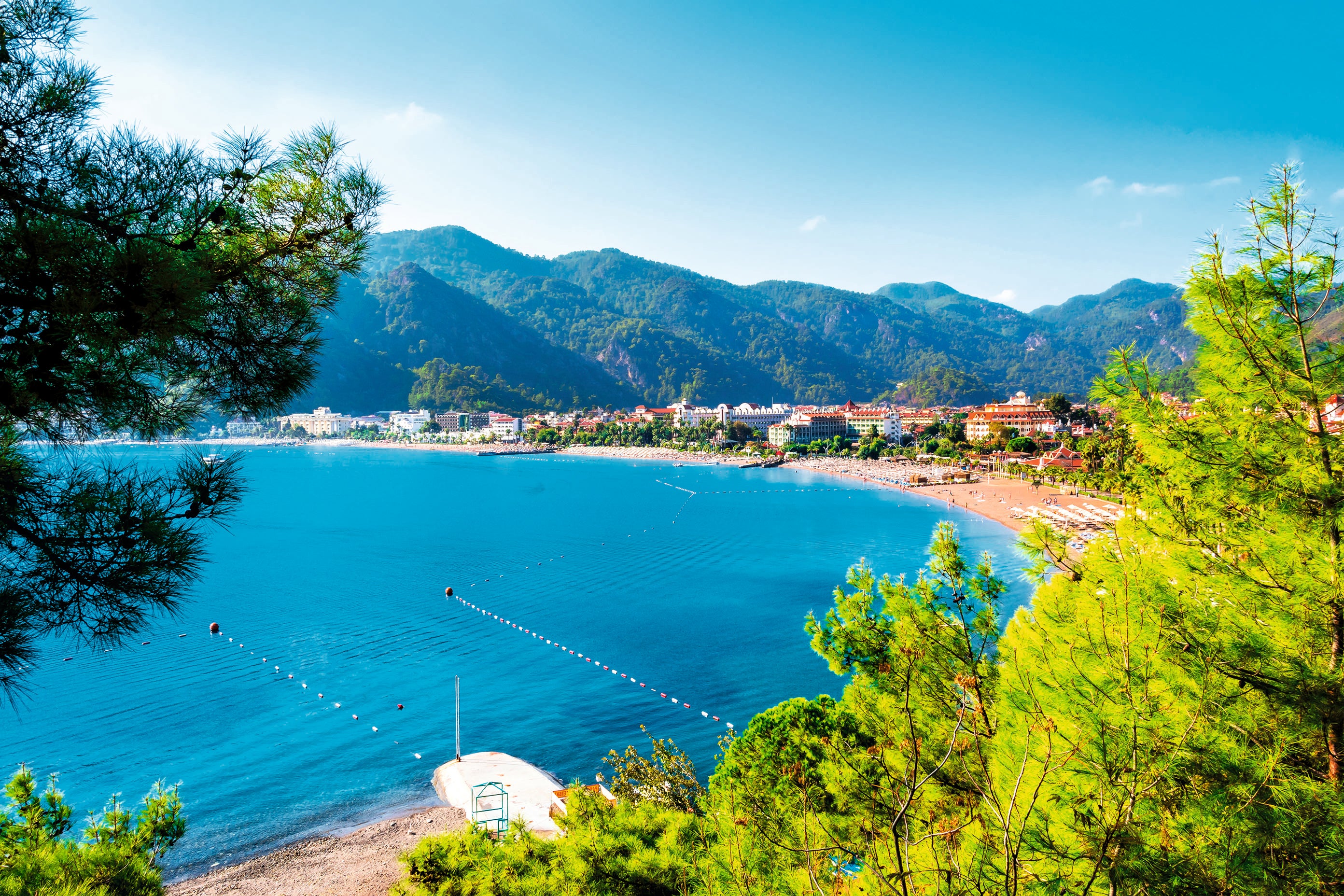 The serene Turkish resort town of Içmeler is one for the nature lovers