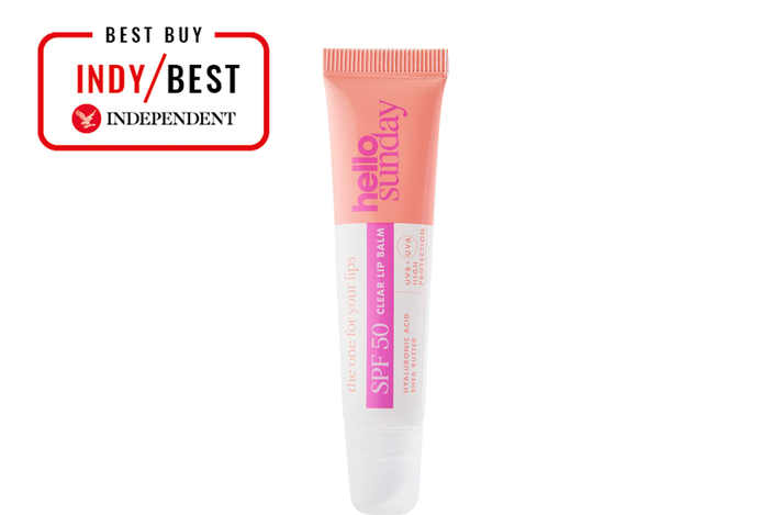 Best lip balm indybest review Hello Sunday the one for your lips SPF 50 lip balm with squalane