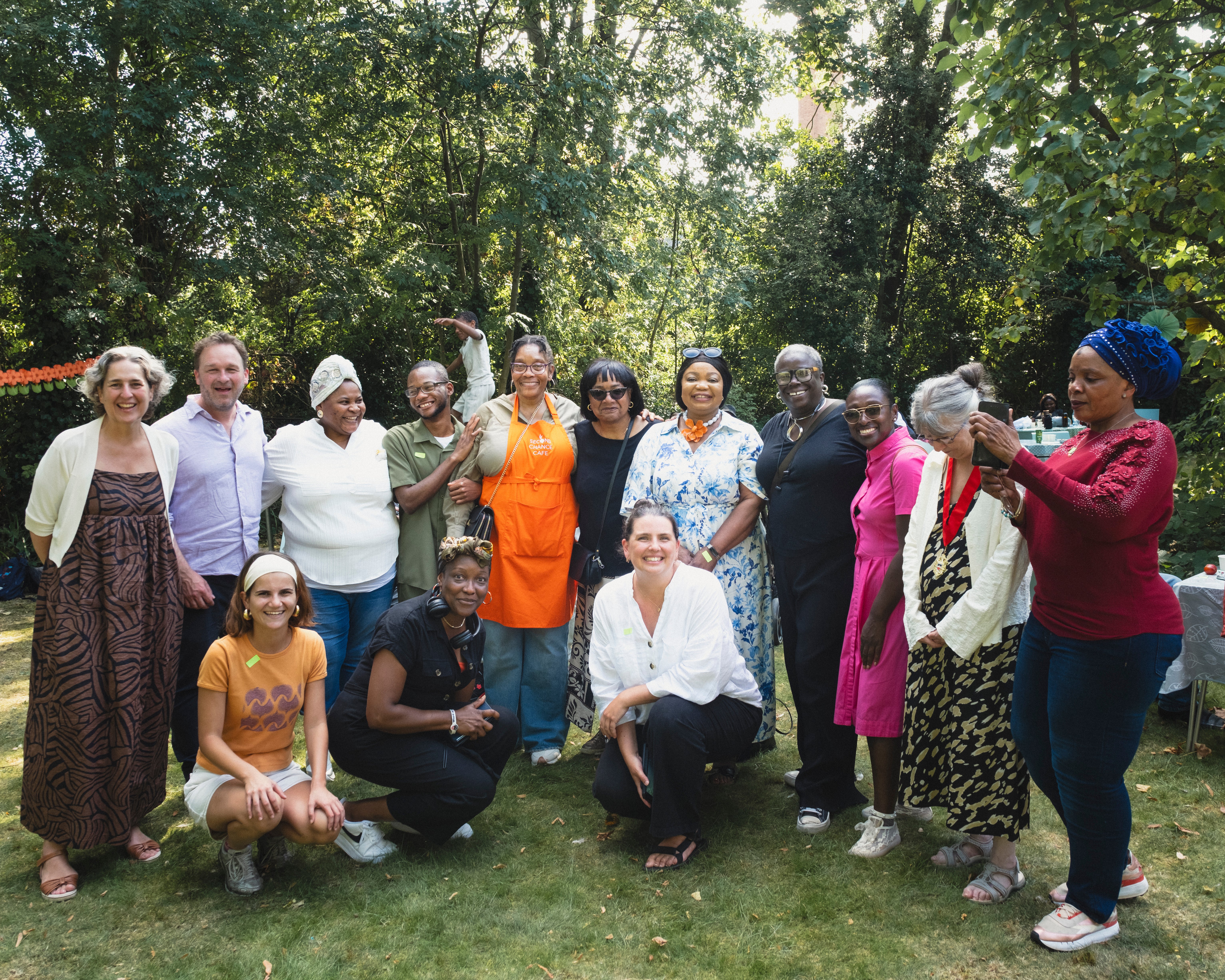 Veteran Labour MP Diane Abbott MP attends the Hackney Migrant Centre Summer Parrty