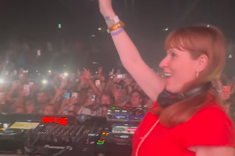 Angela Rayner is filmed dancing in Ibiza during parliament’s summer recess