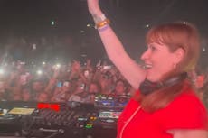 Deputy PM Angela Rayner spotted behind DJ decks at Ibiza nightclub