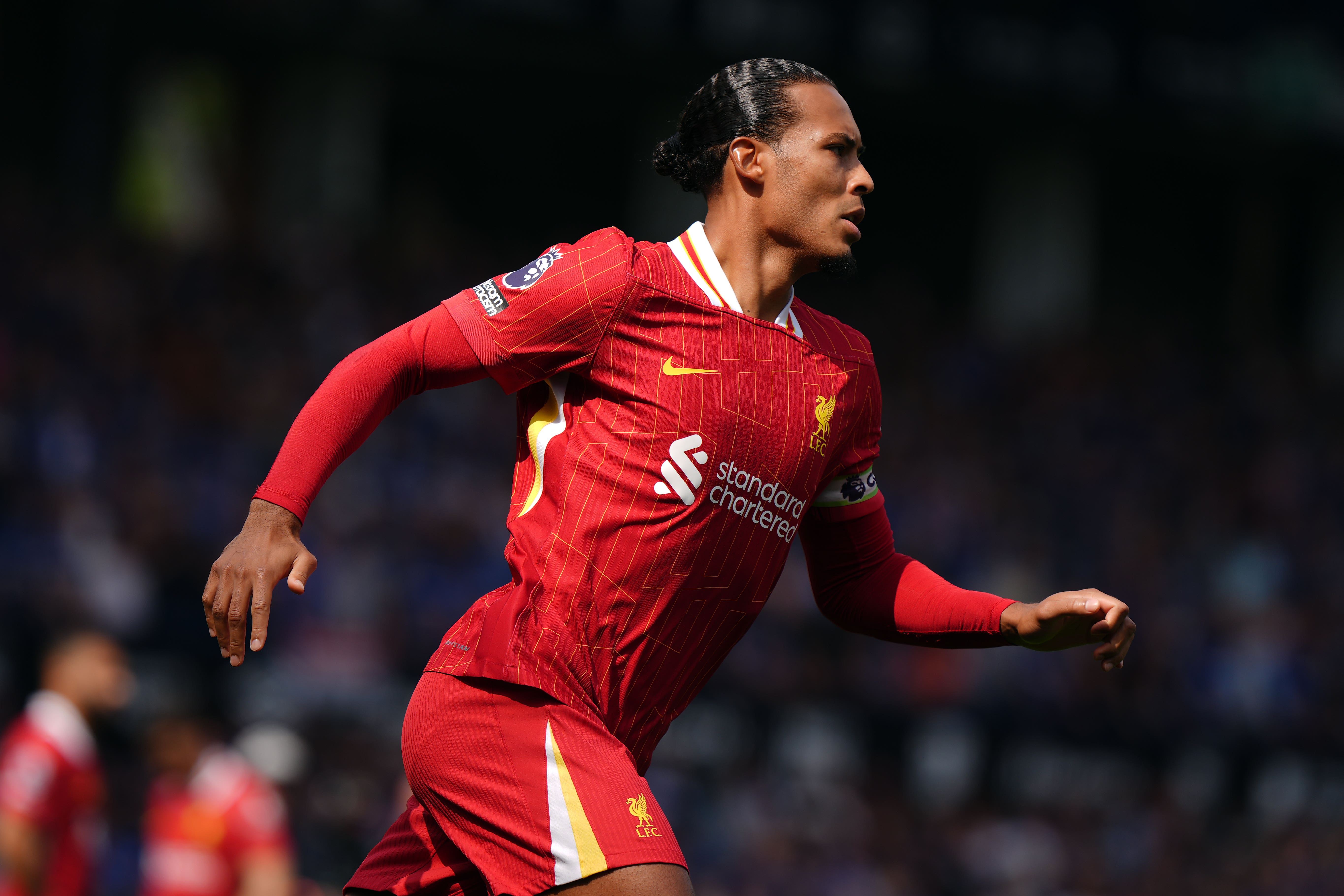 Liverpool captain Virgil van Dijk is enjoying the Dutch influence brought by new head coach Arne Slot (Bradley Collyer/PA)