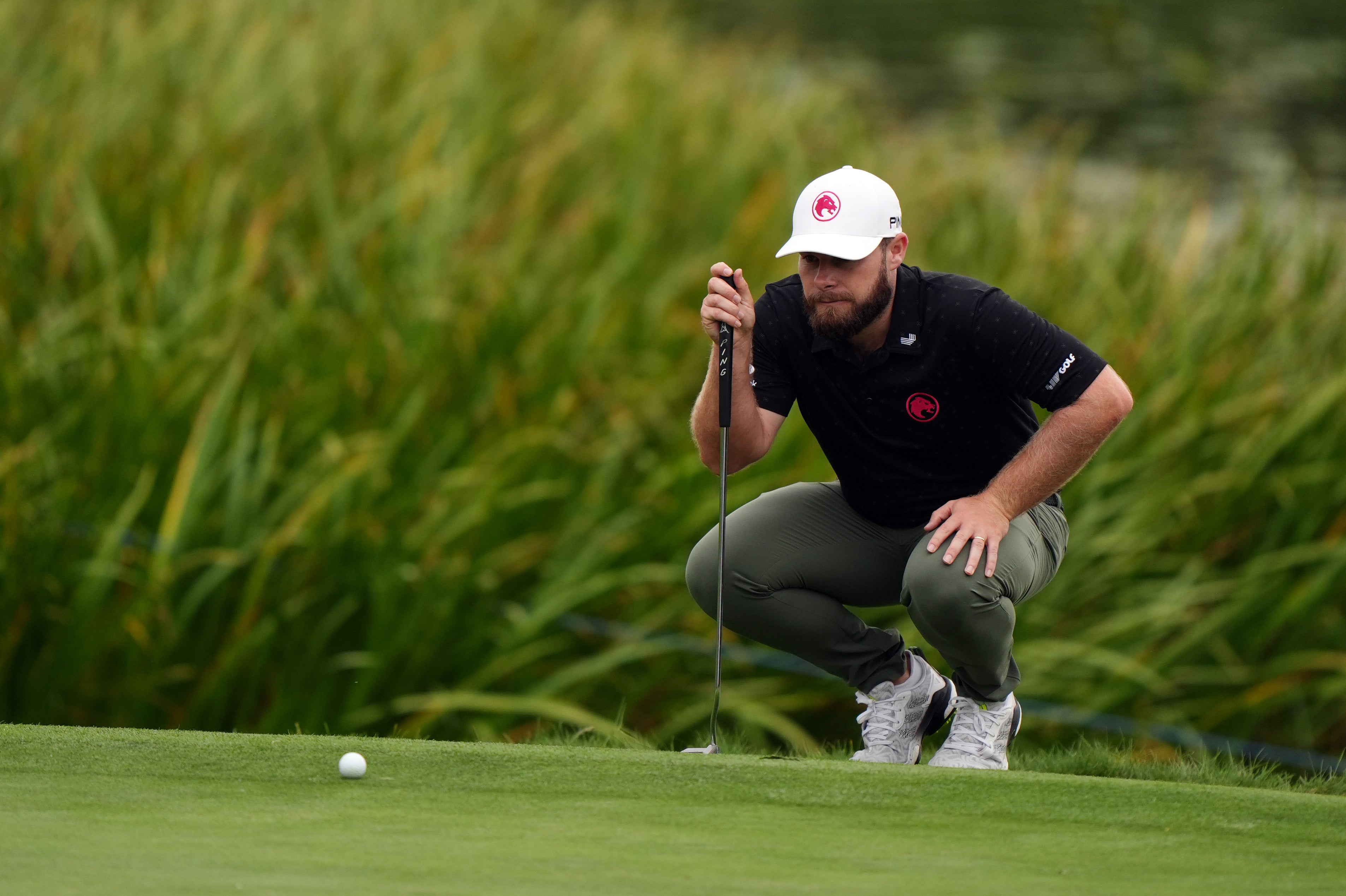 Halfway leader Tyrrell Hatton slumped out of contention after a third round of 76 in the British Masters (Bradley Collyer/PA)