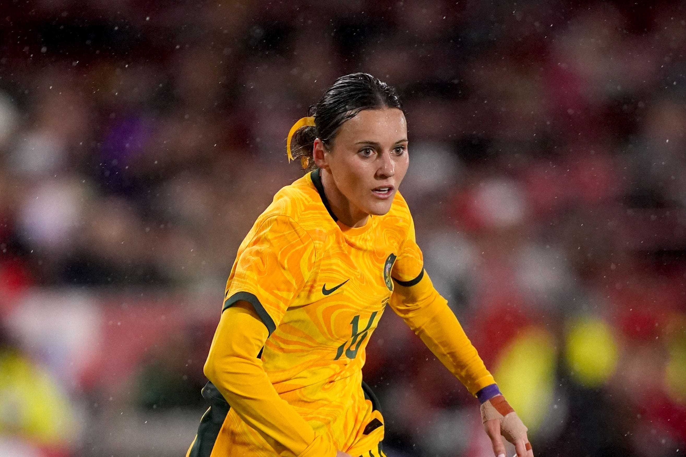 Hayley Raso signs for Tottenham (John Walton/PA)