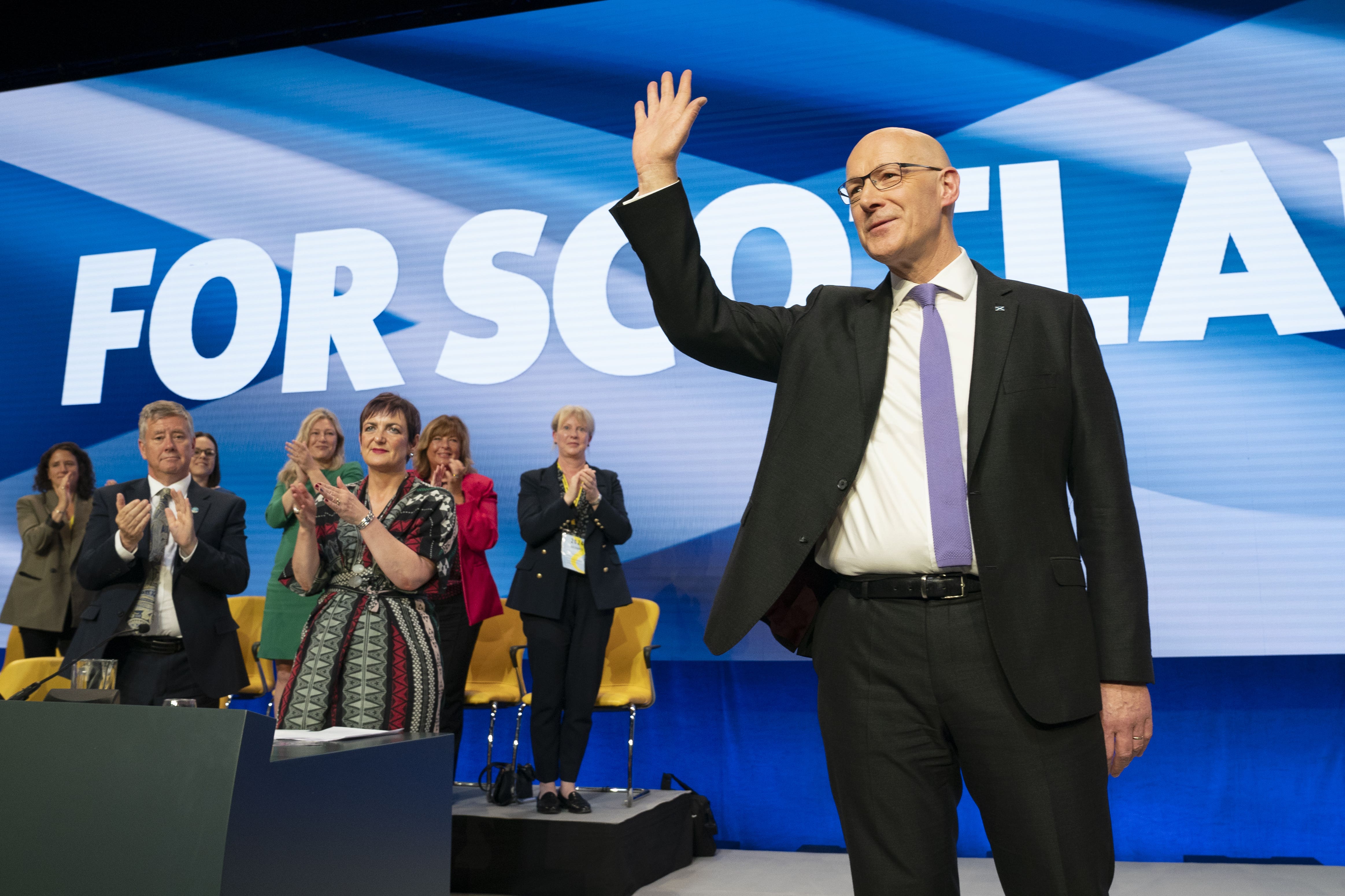 SNP leader John Swinney promised to make the party an ‘election winning organsation’ again