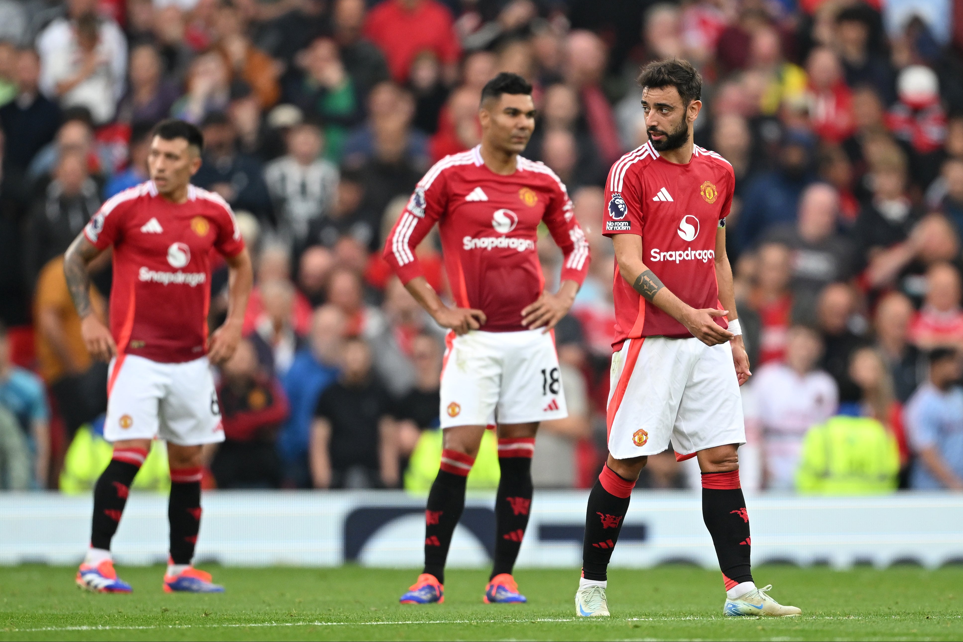 Manchester United were comfortably beaten