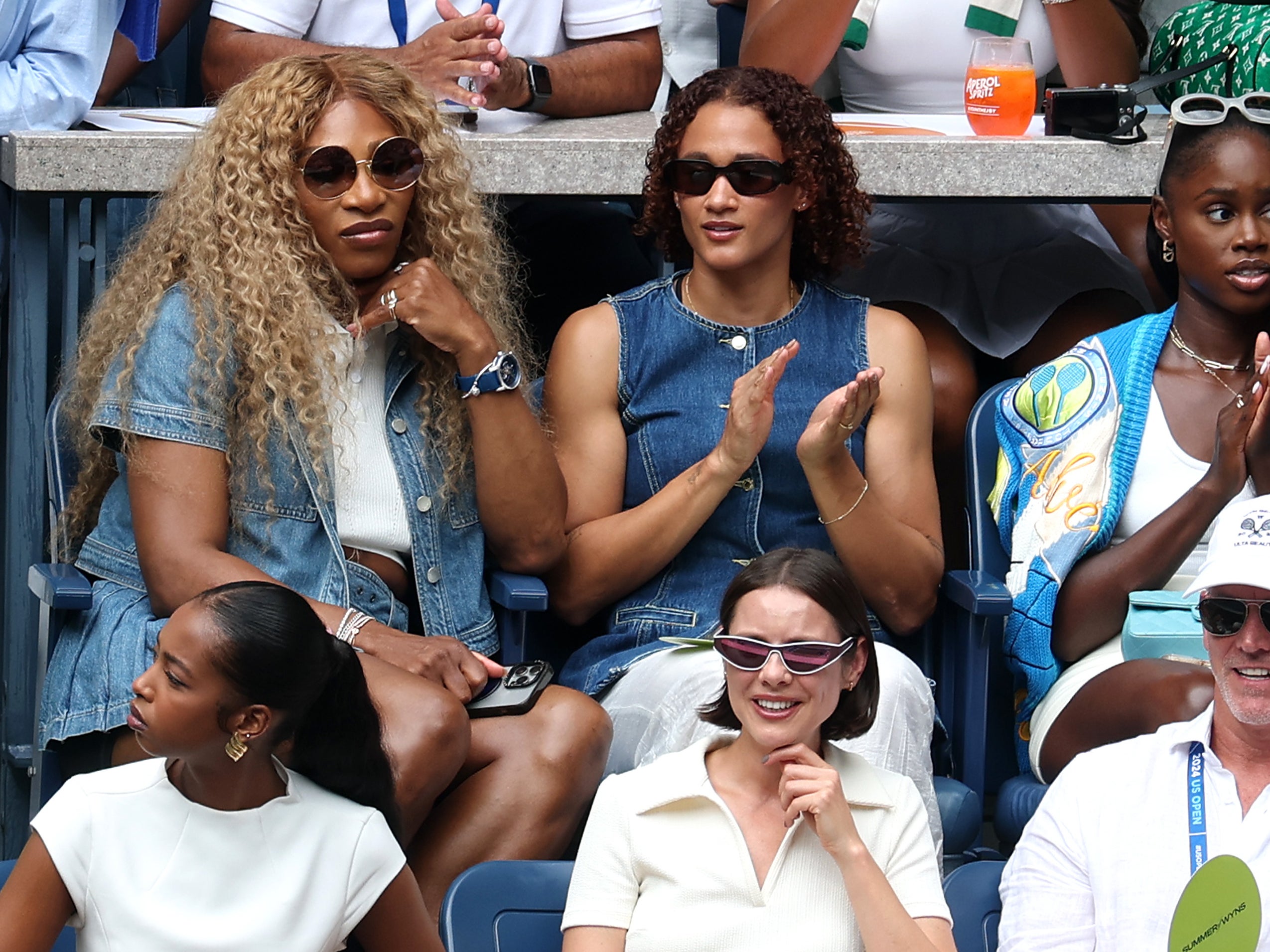 Serena Williams spotted at the 2025 US Open for the first time since her retirement