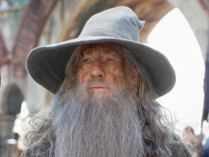 ‘Lord of the Rings’ character Gandalf (Ian McKellen)