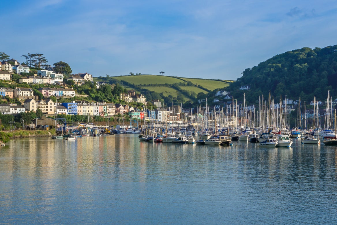 Dartmouth, a popular tourist destination in the UK, usually only hosts smaller yachts in its harbour