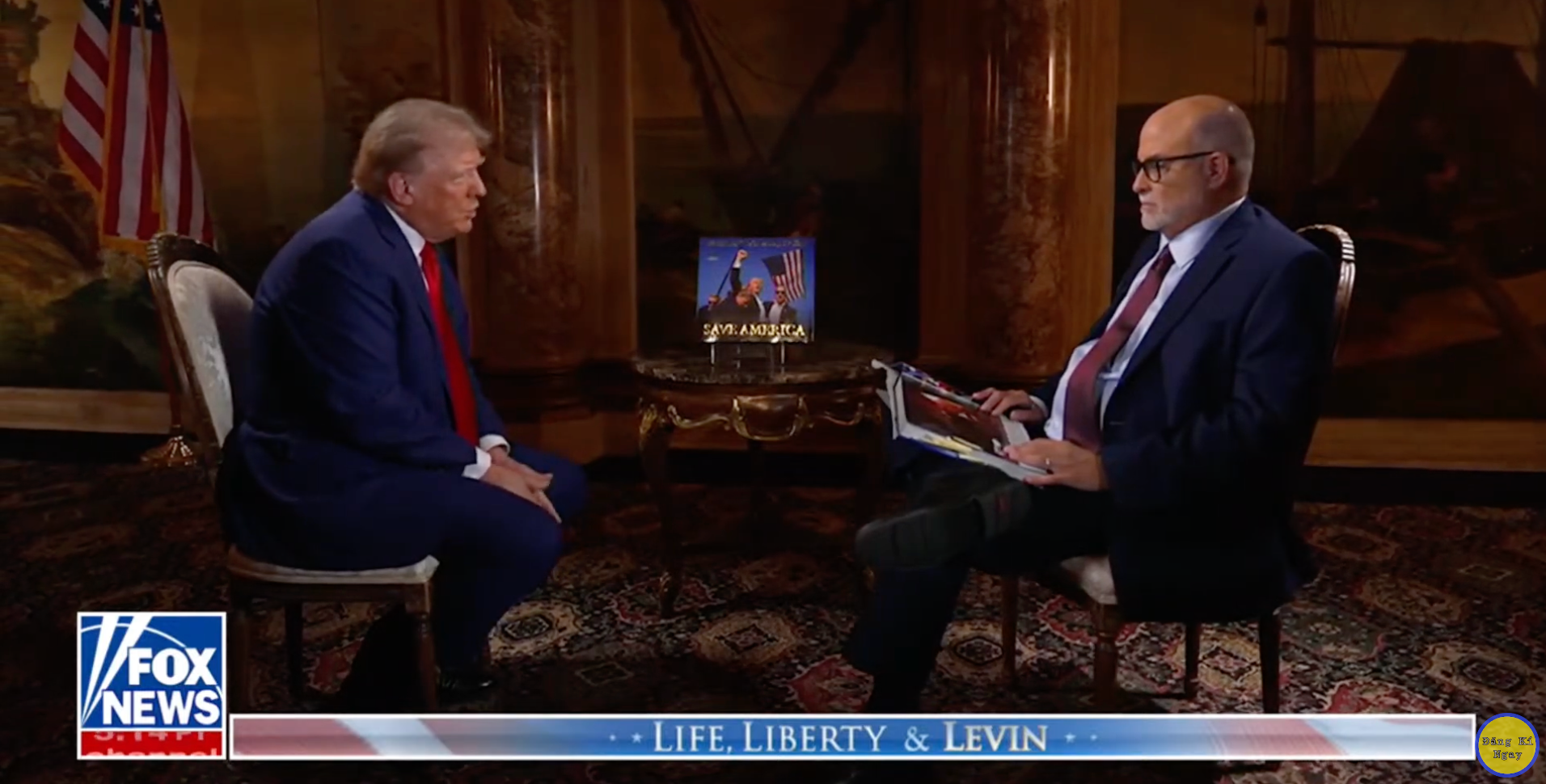 Donald Trump made the comments while speaking to media ally Mark Levin