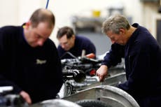 UK manufacturing grows at two-year-high as inflation shows signs of easing