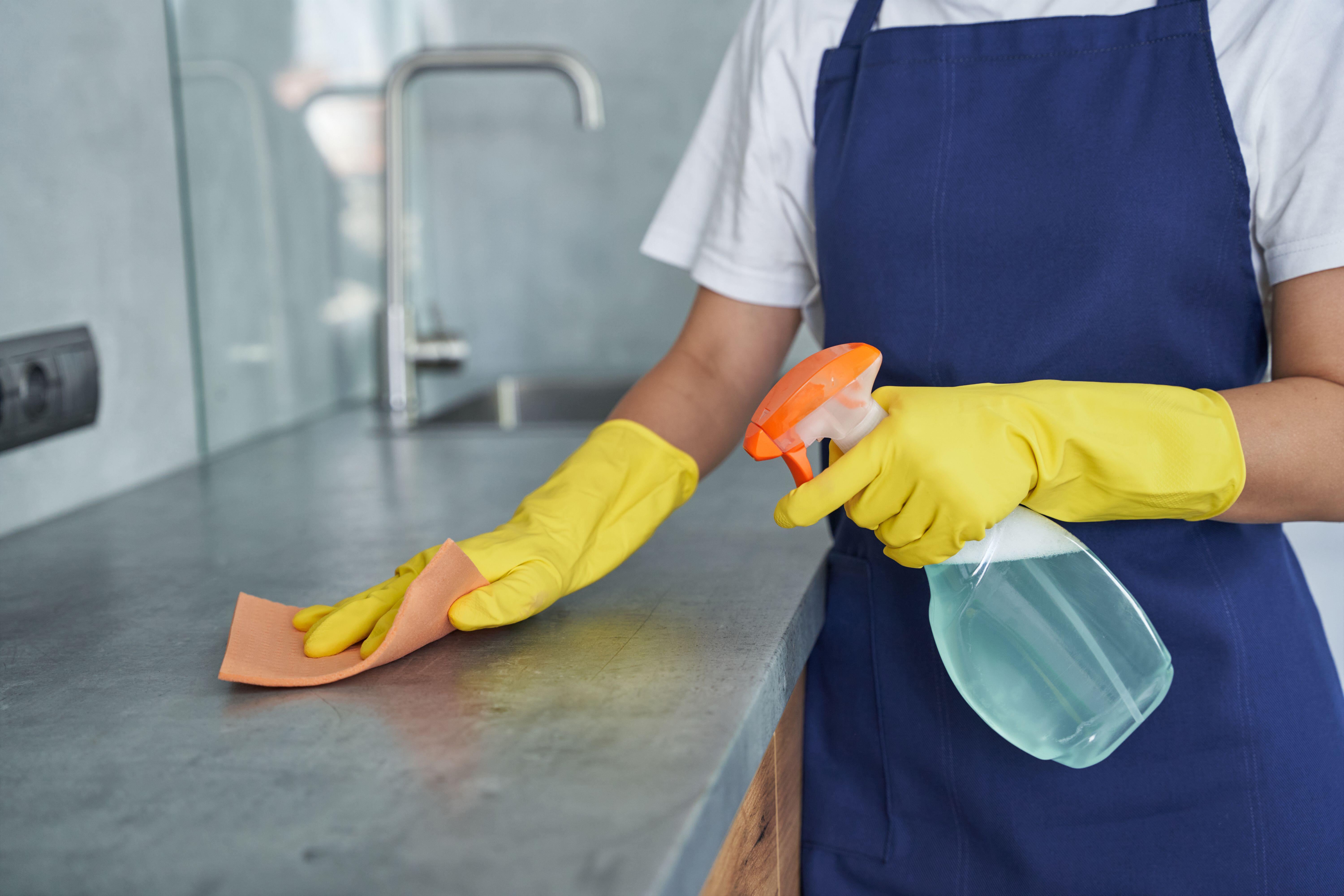 Make sure you keep surfaces clean (Alamy/PA)