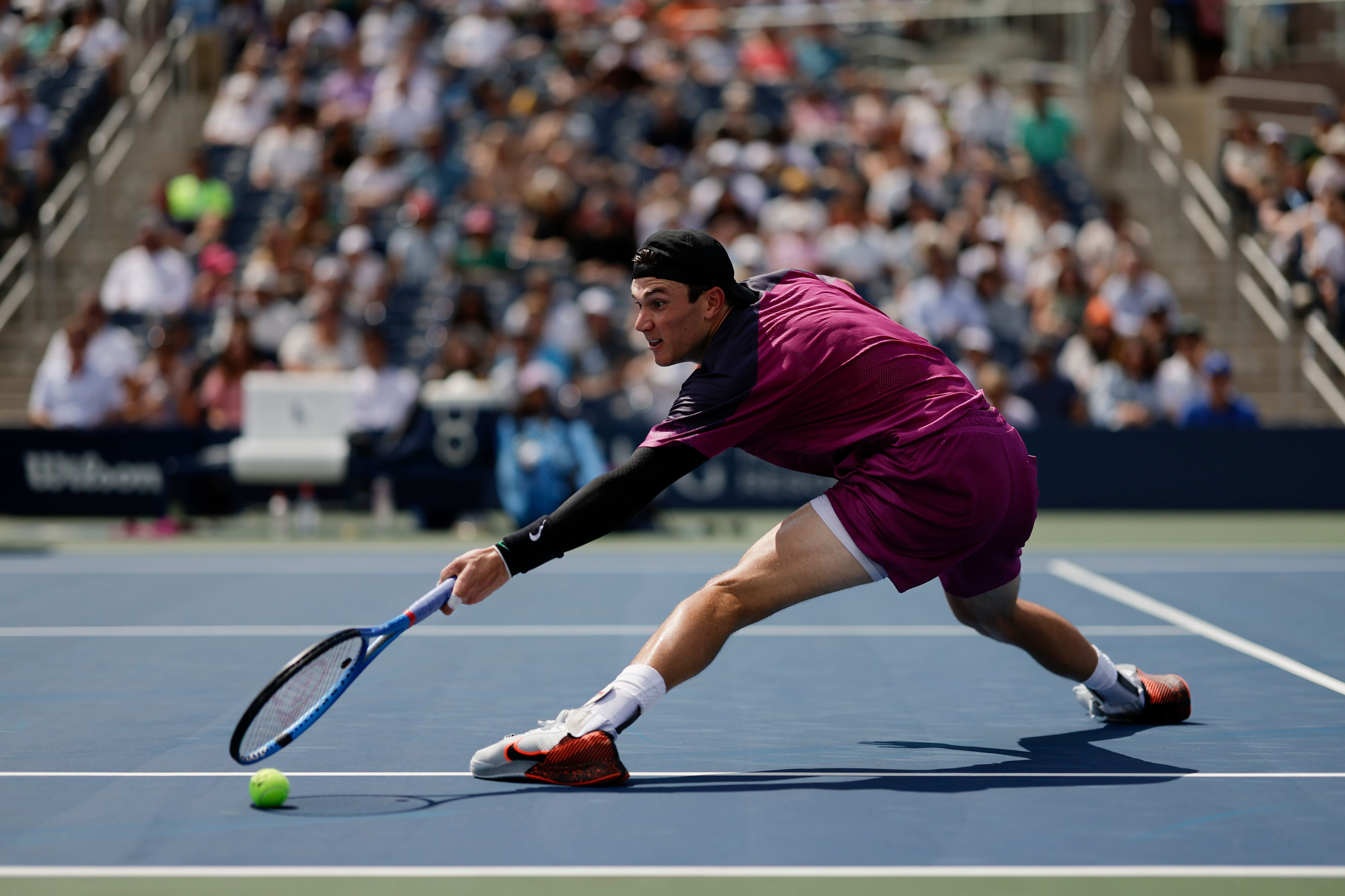 Jack Draper is through to the quarter-final of the US Open for the first time (Adam Hunger/AP)